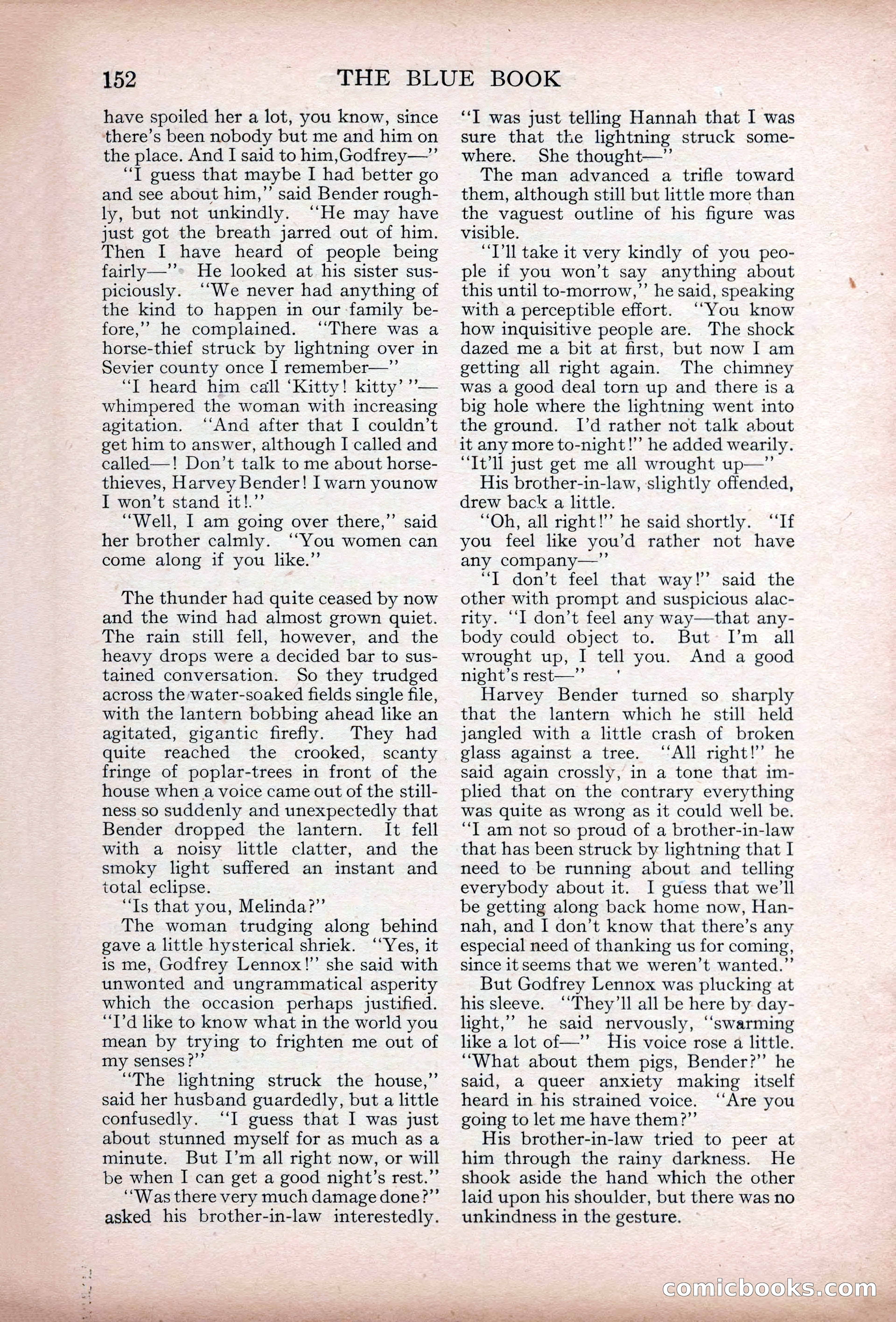 The Blue Book Magazine, May 1907 — page 156 of 242
