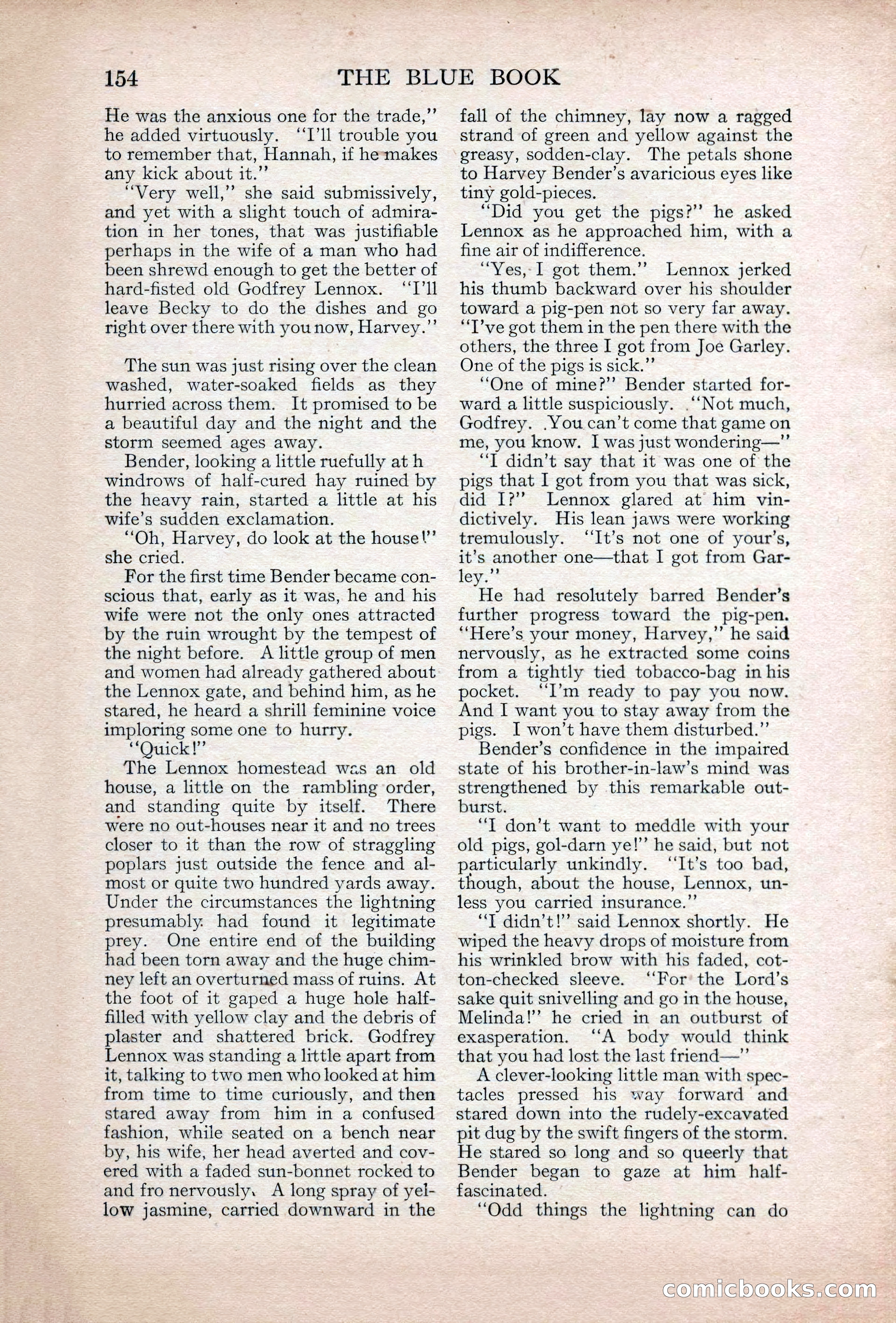 The Blue Book Magazine, May 1907 — page 158 of 242