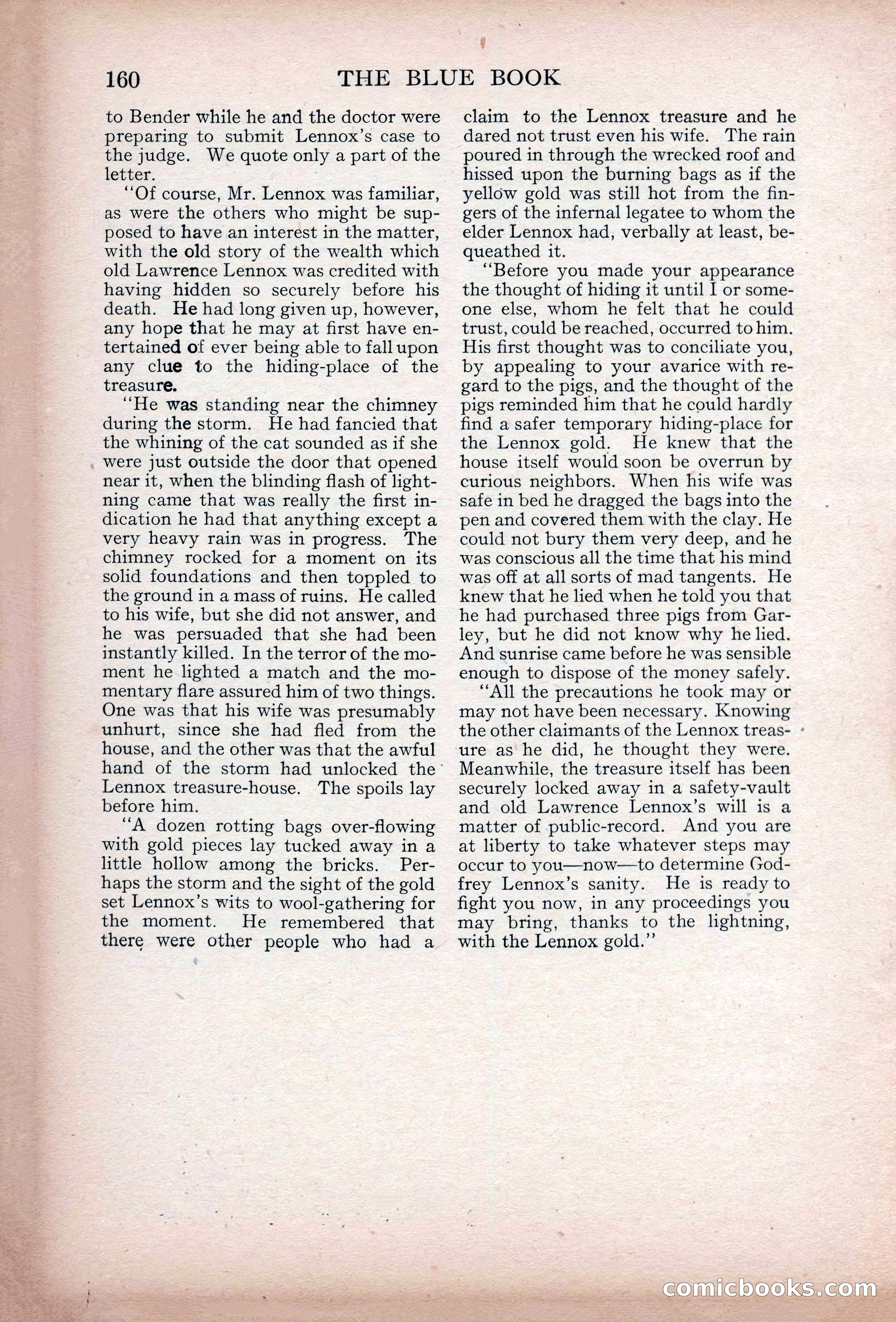 The Blue Book Magazine, May 1907 — page 164 of 242