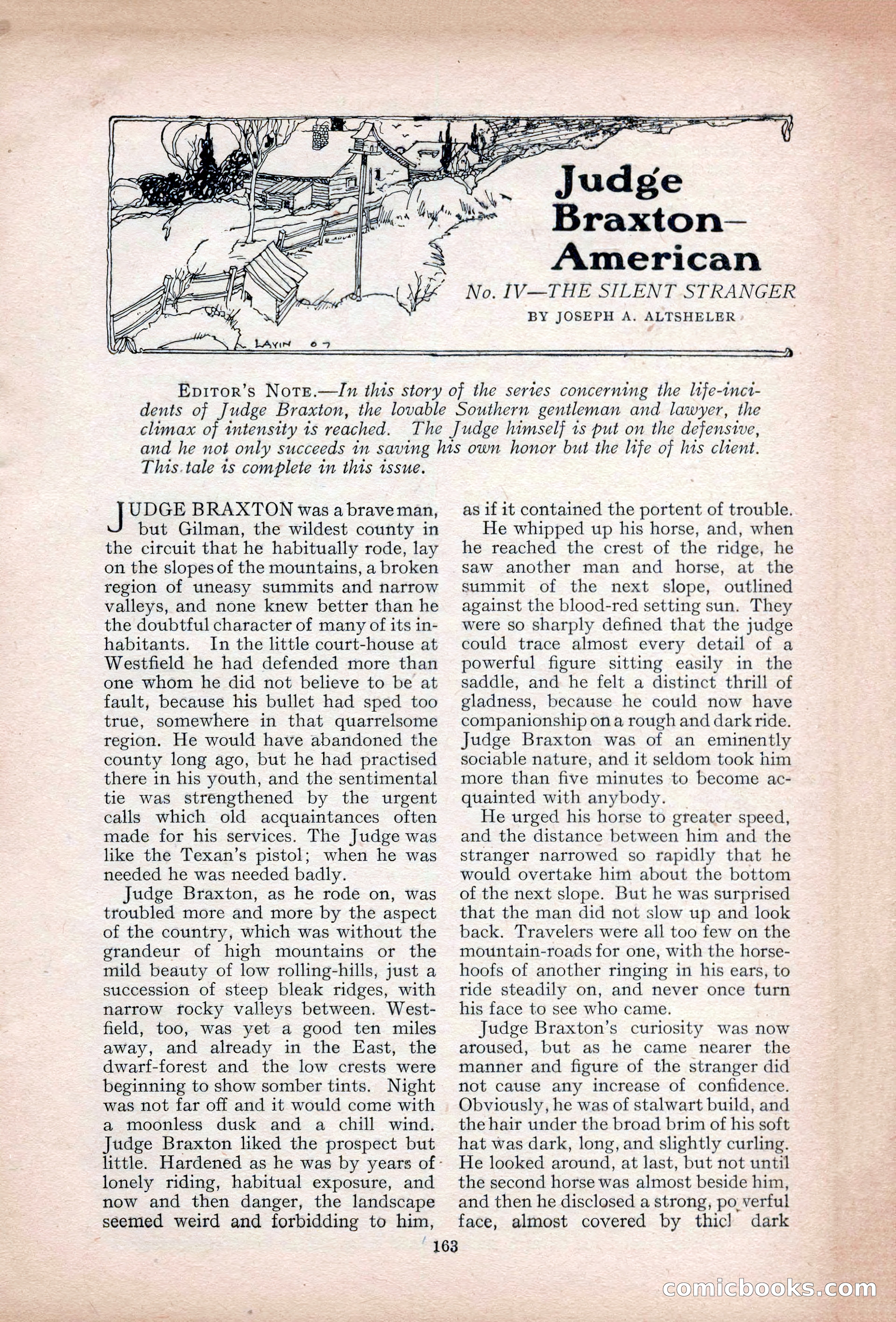 The Blue Book Magazine, May 1907 — page 167 of 242