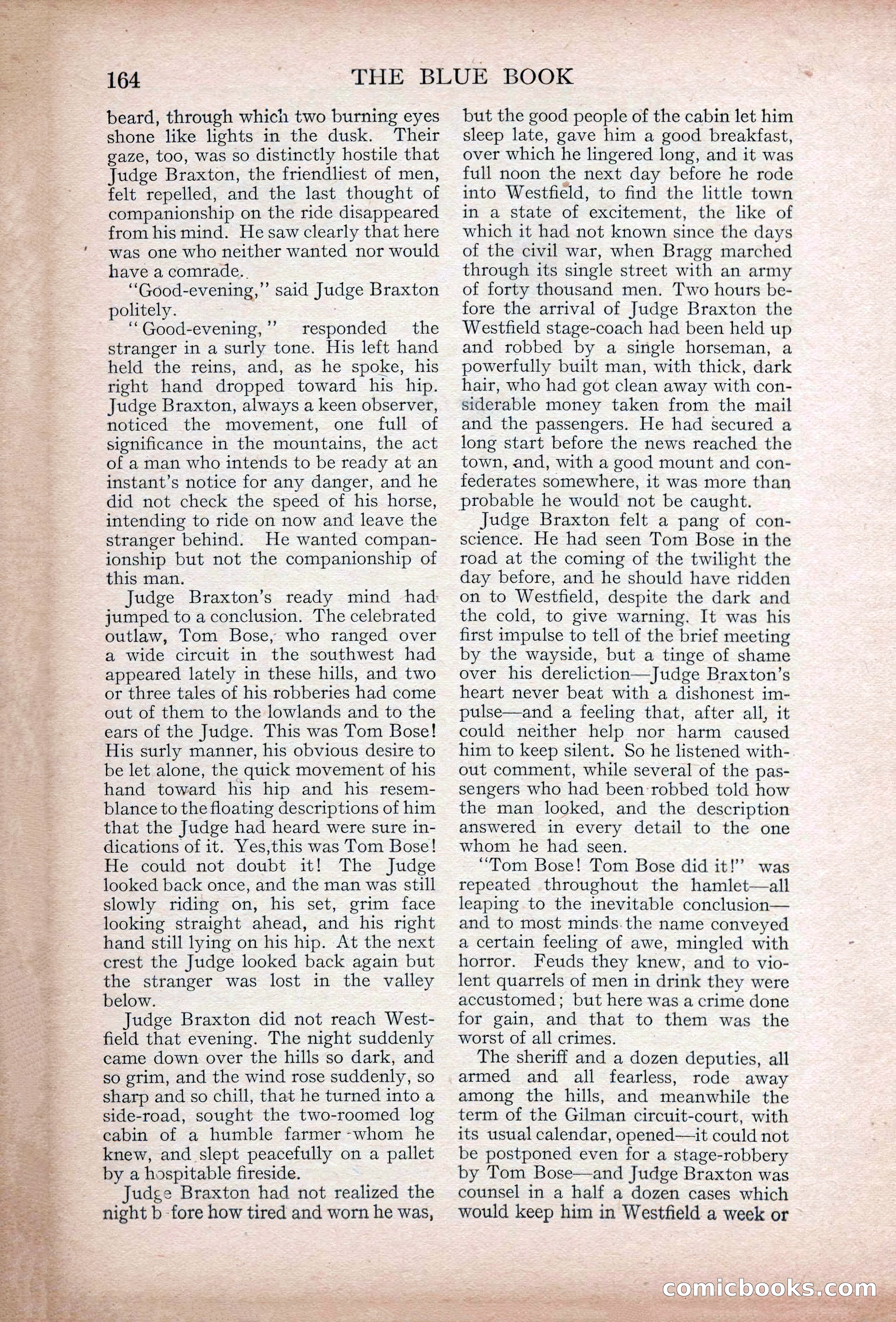 The Blue Book Magazine, May 1907 — page 168 of 242