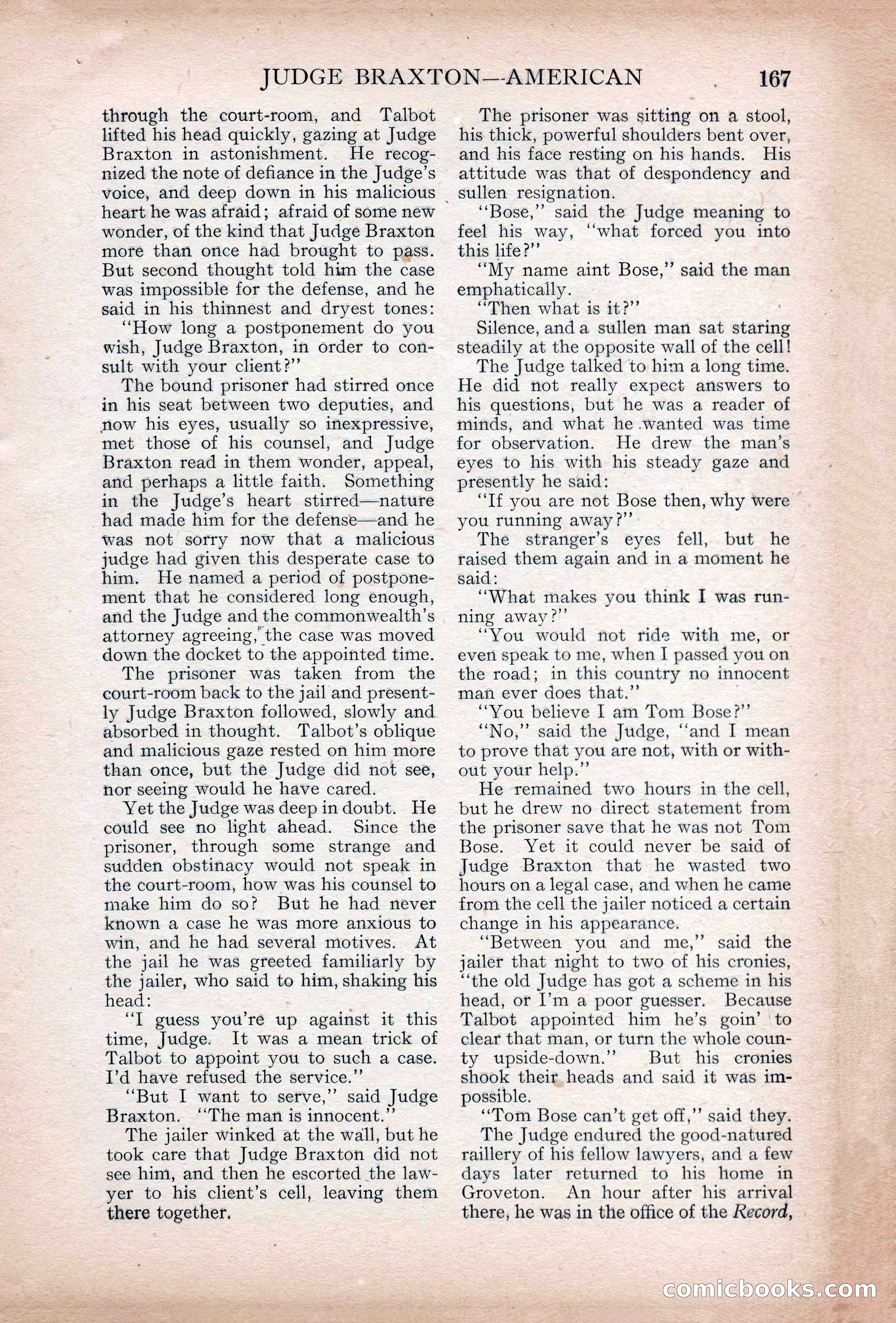 The Blue Book Magazine, May 1907 — page 171 of 242