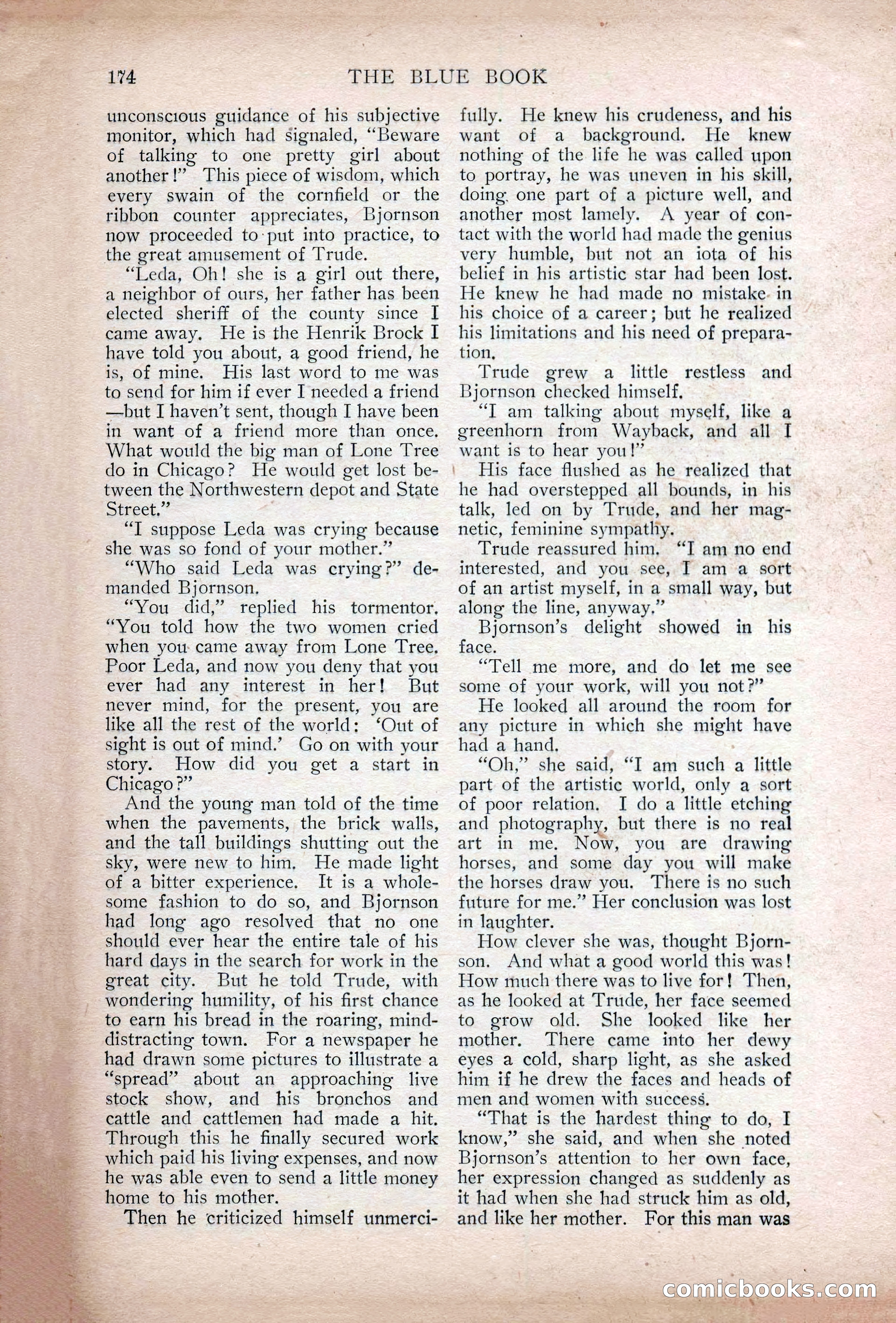 The Blue Book Magazine, May 1907 — page 178 of 242