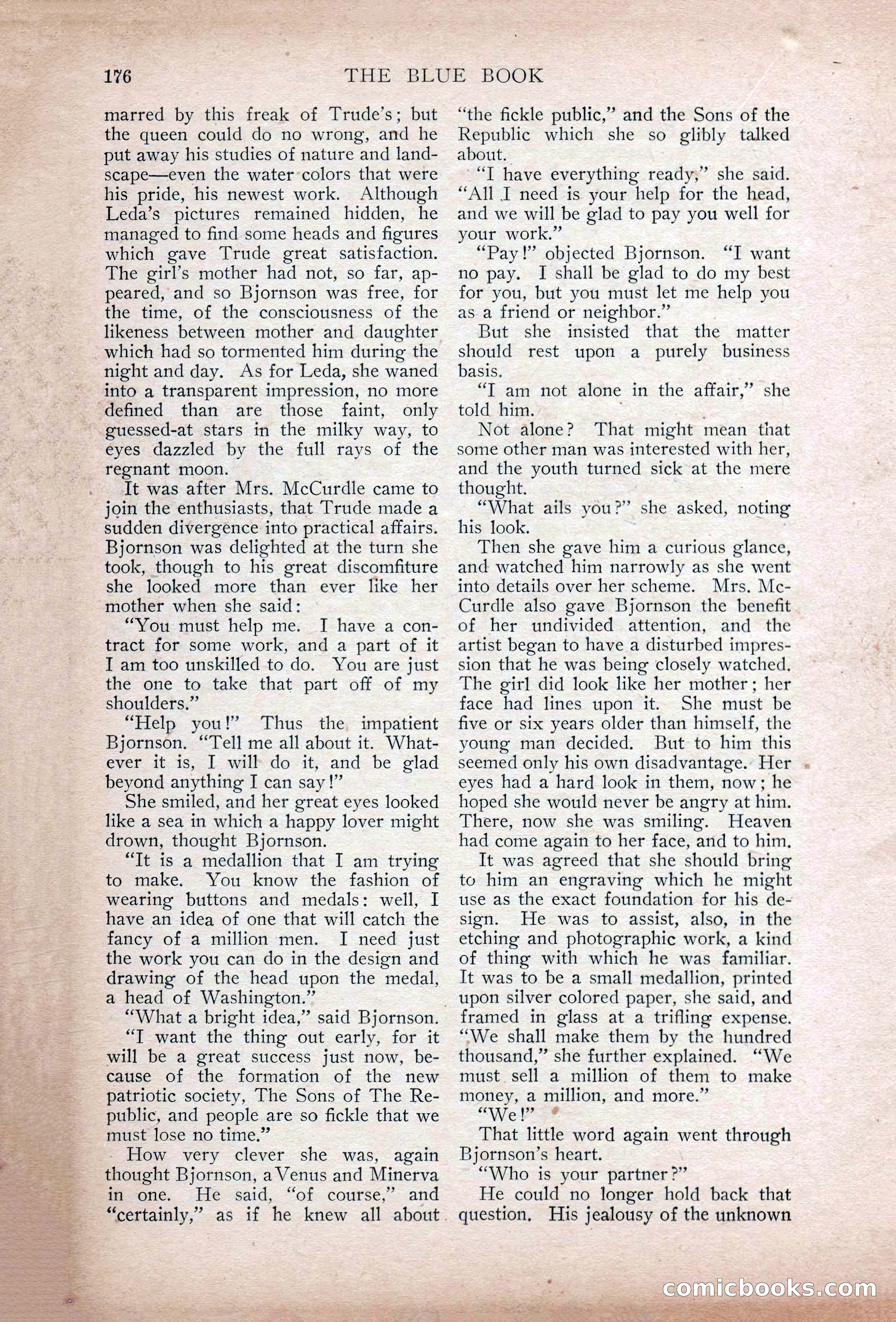 The Blue Book Magazine, May 1907 — page 180 of 242