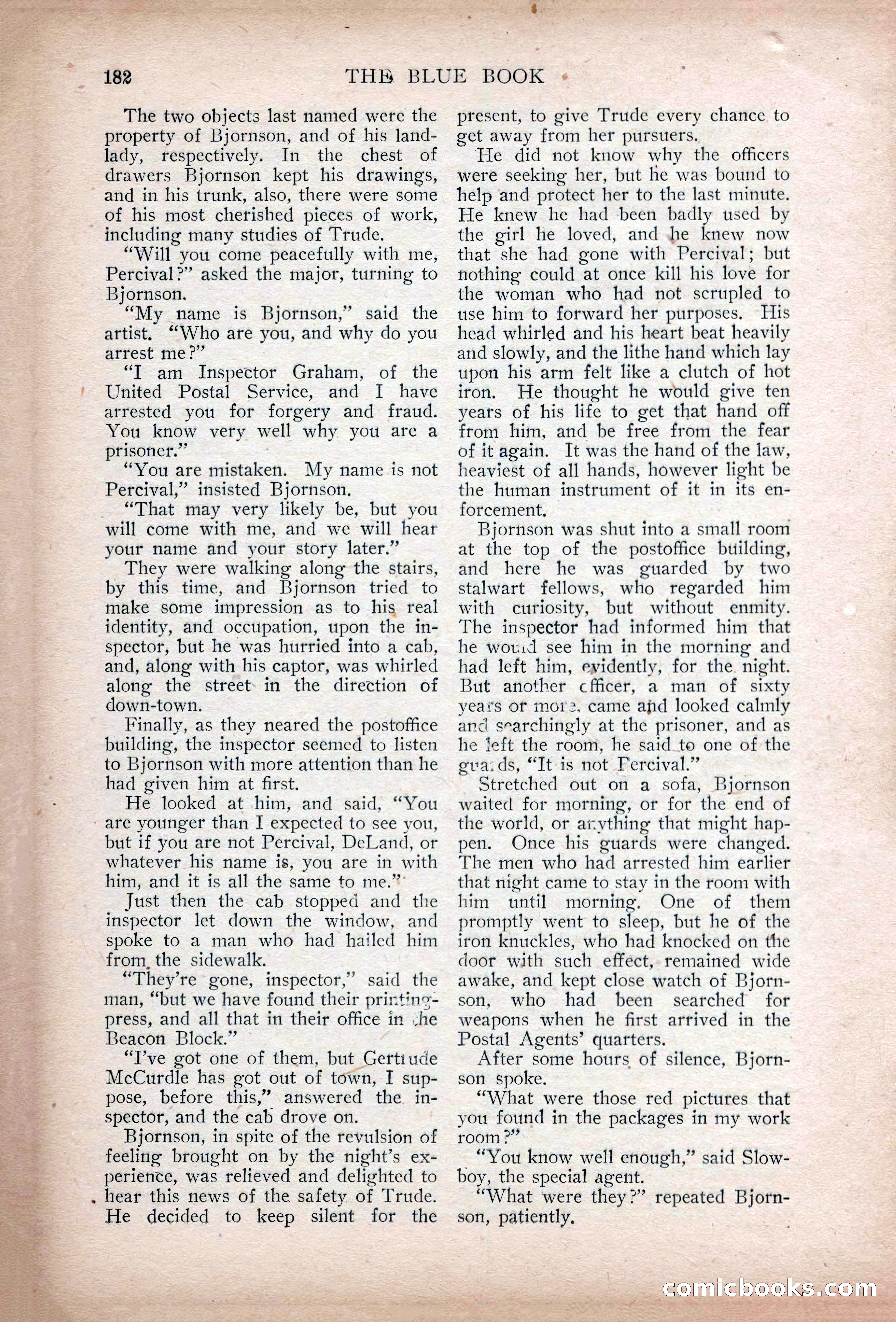 The Blue Book Magazine, May 1907 — page 186 of 242