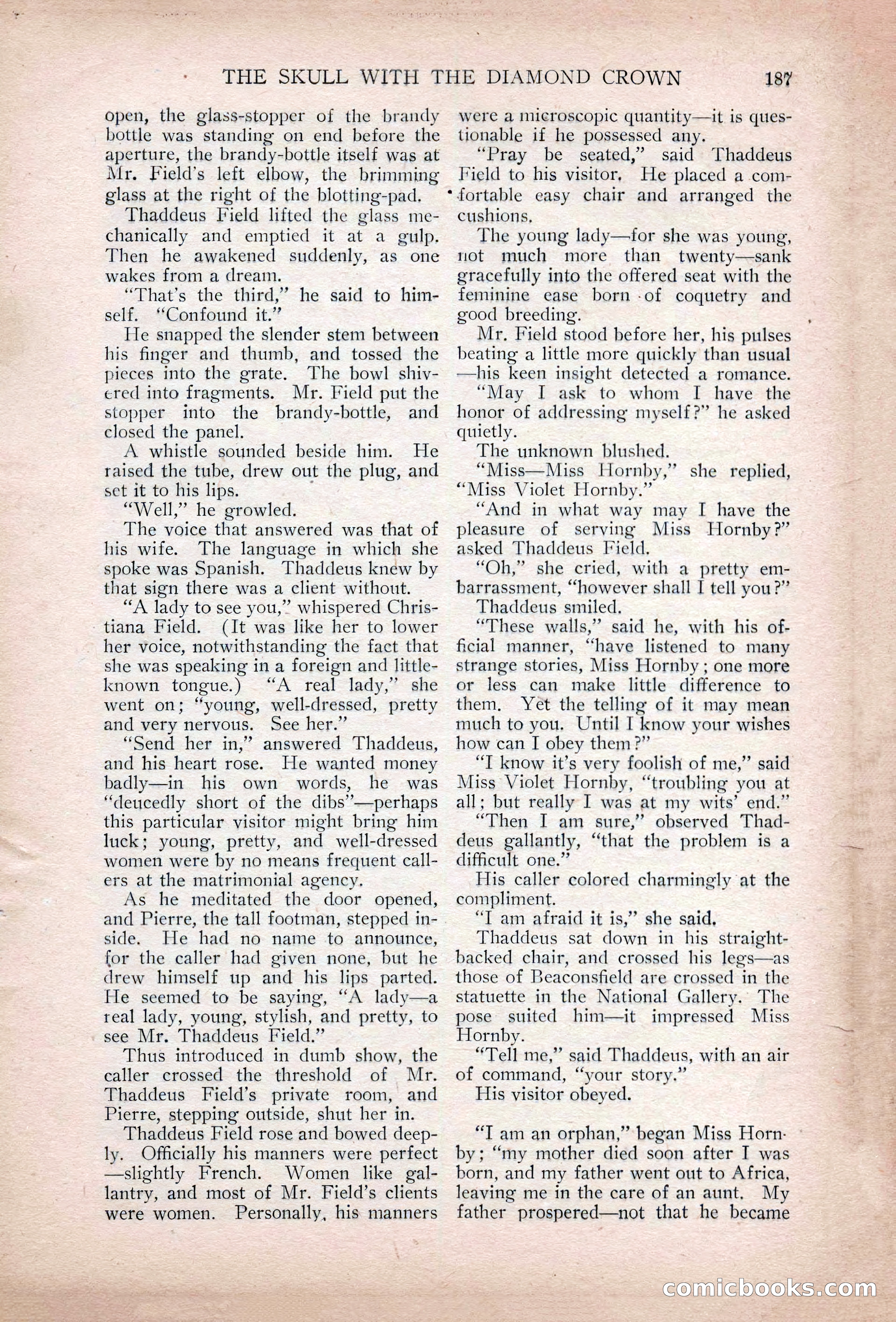 The Blue Book Magazine, May 1907 — page 191 of 242