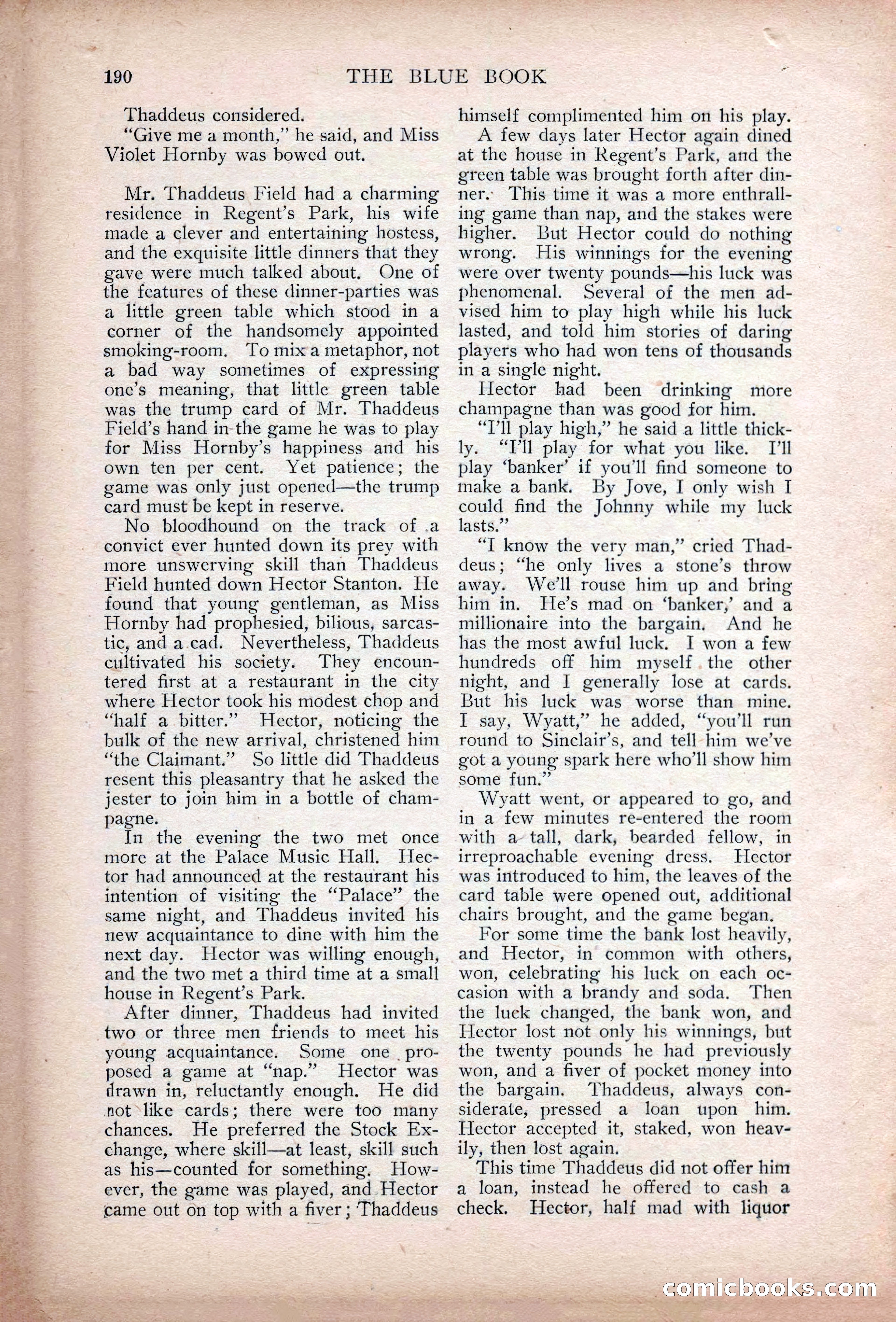 The Blue Book Magazine, May 1907 — page 194 of 242