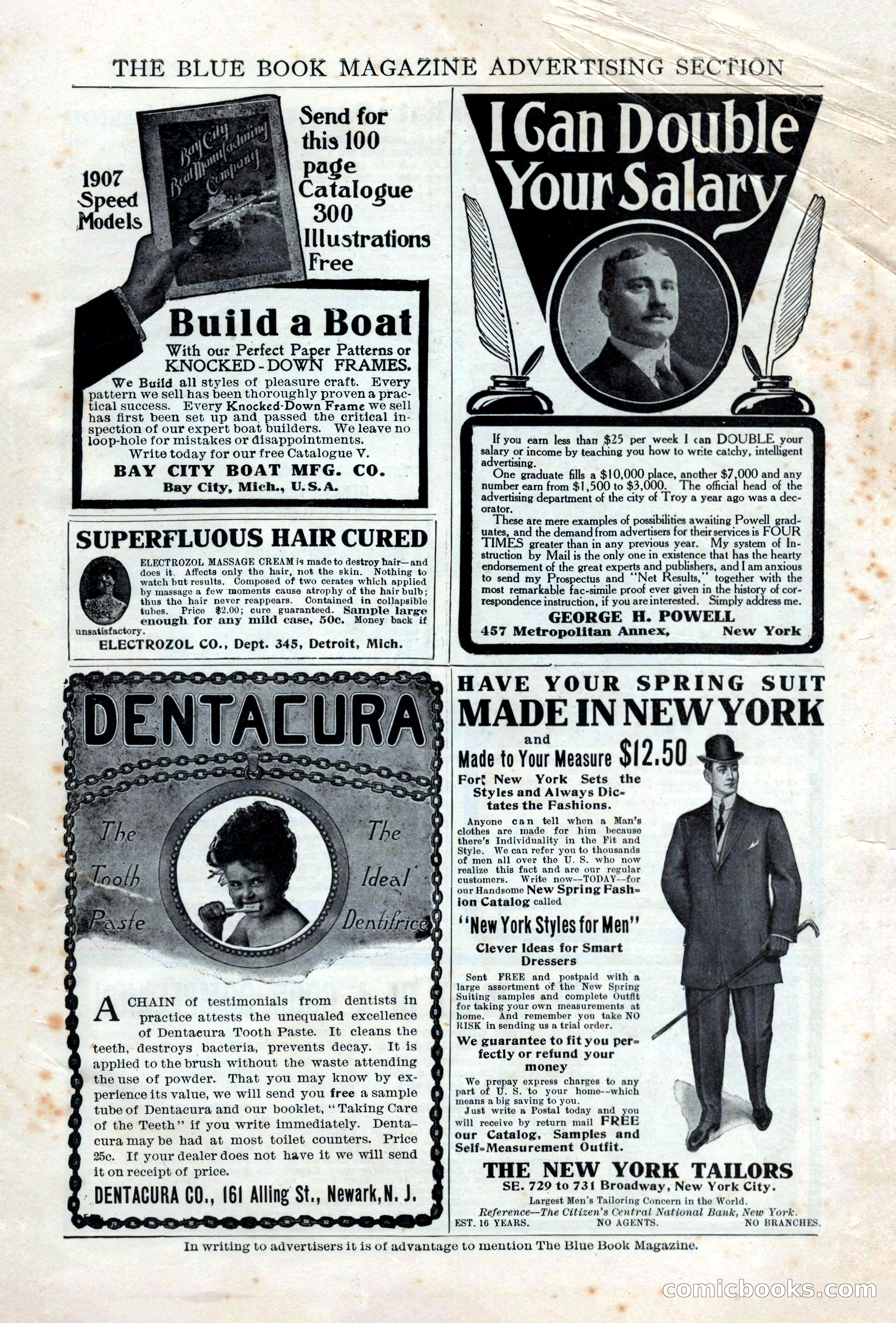 The Blue Book Magazine, May 1907 — page 239 of 242
