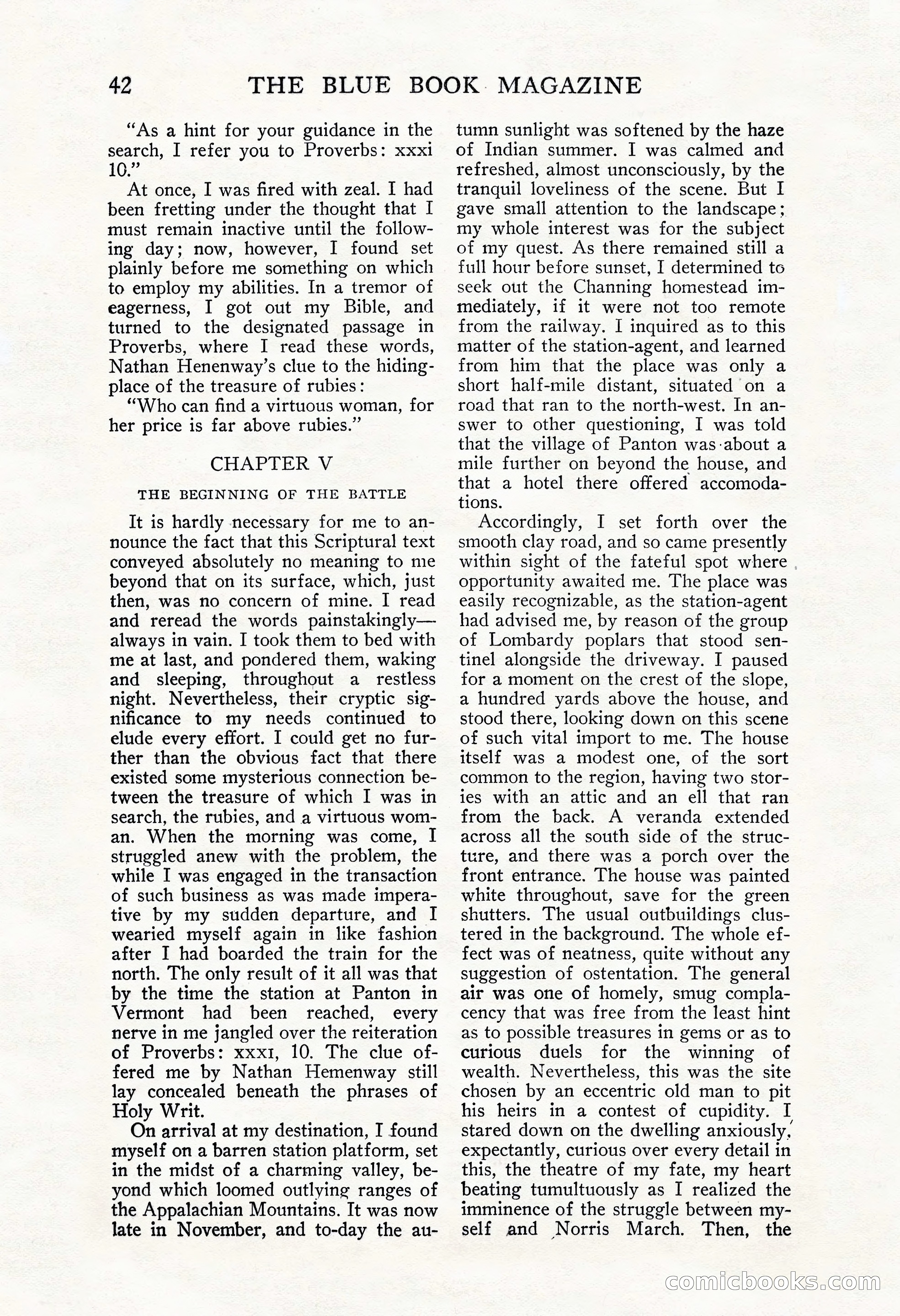 The Blue Book Magazine, November 1909 — page 46 of 254