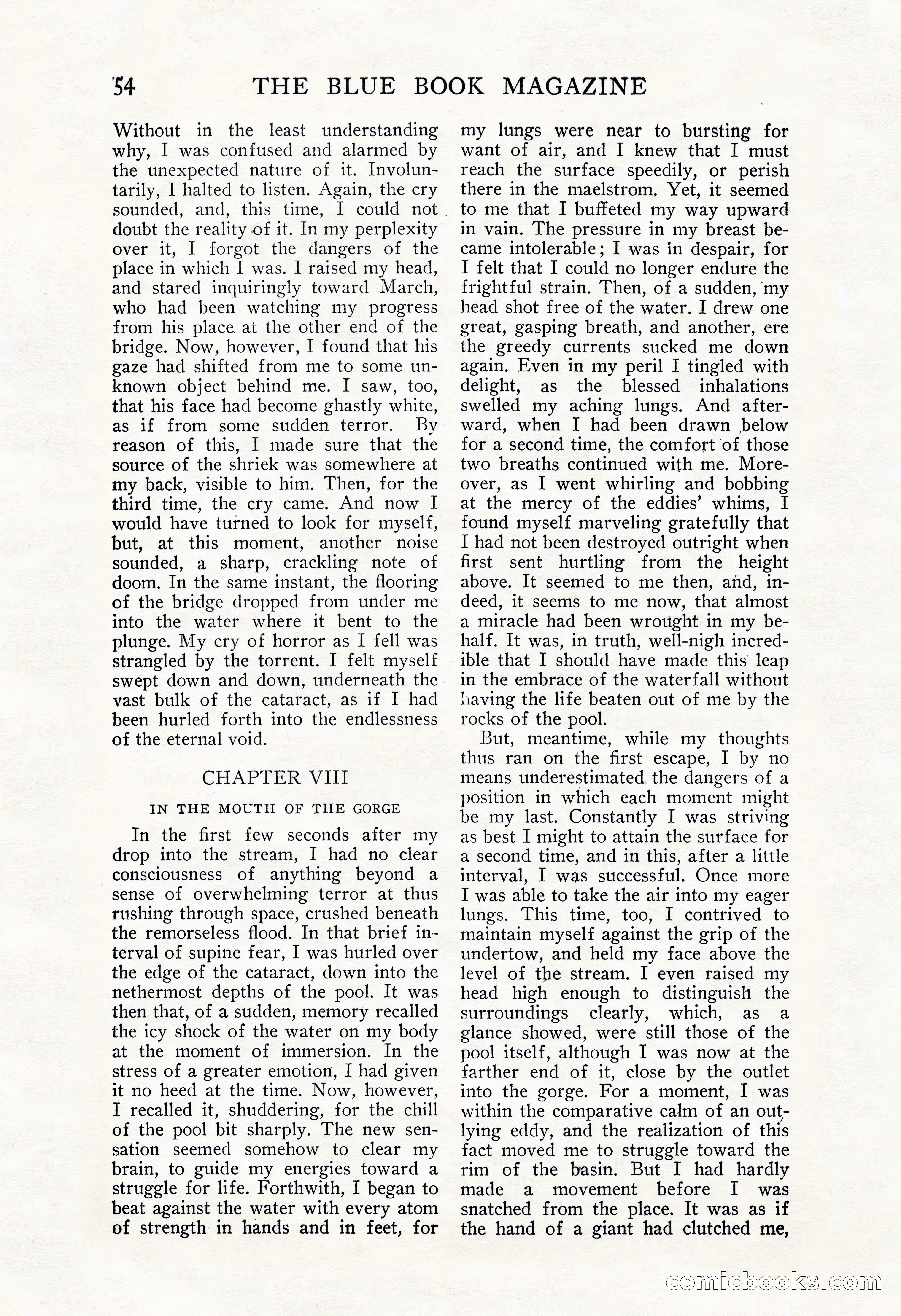 The Blue Book Magazine, November 1909 — page 58 of 254