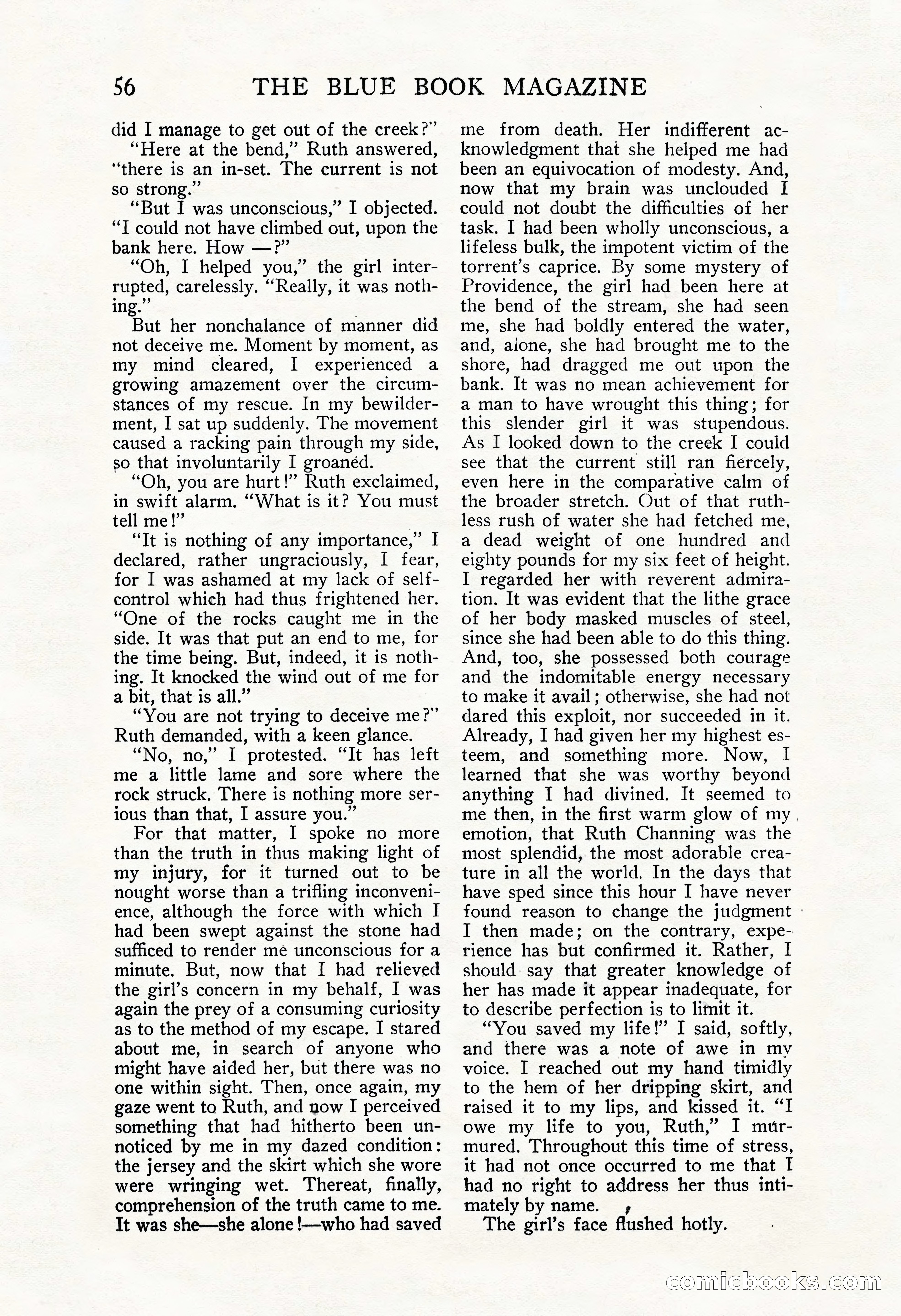 The Blue Book Magazine, November 1909 — page 60 of 254