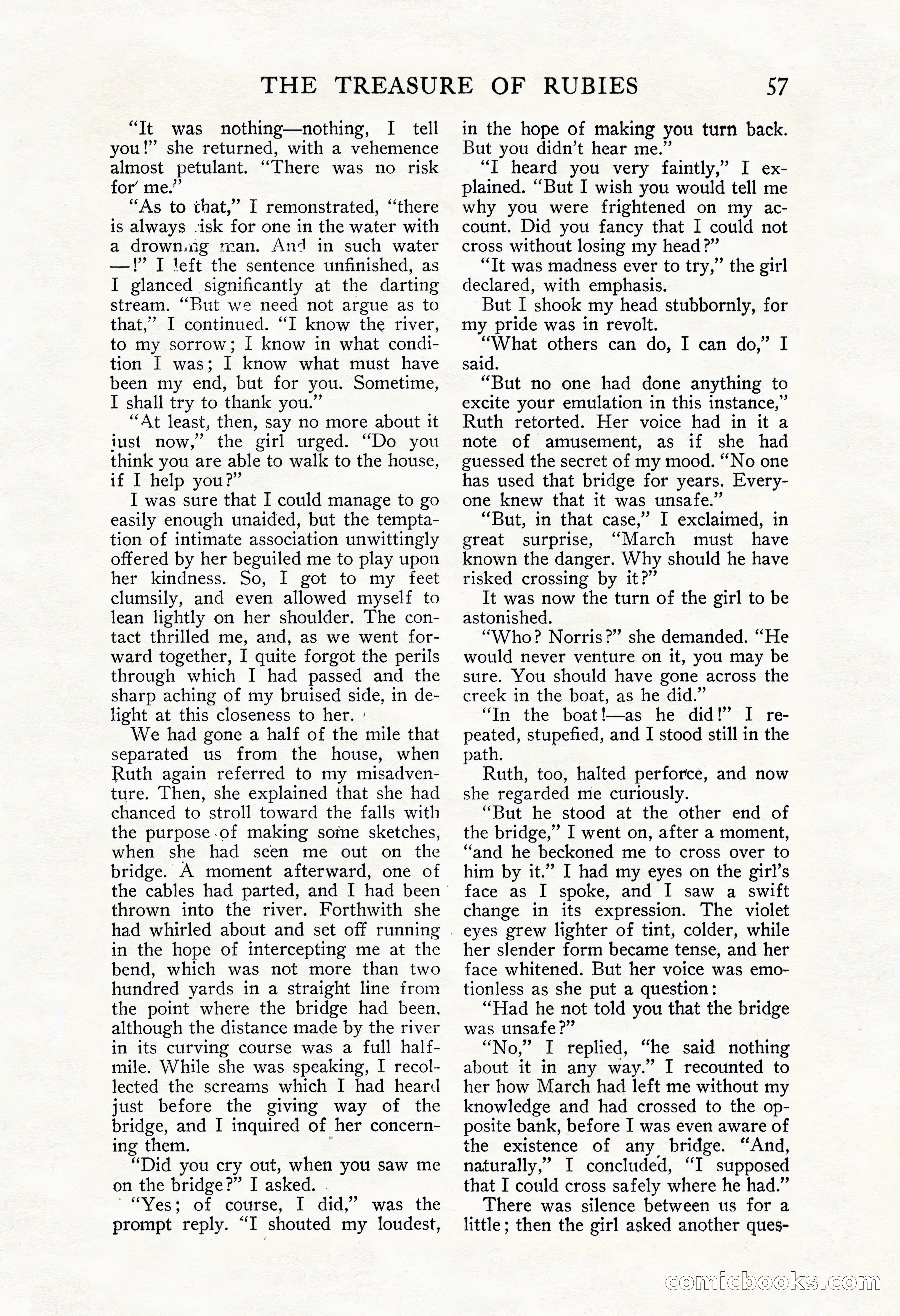 The Blue Book Magazine, November 1909 — page 61 of 254