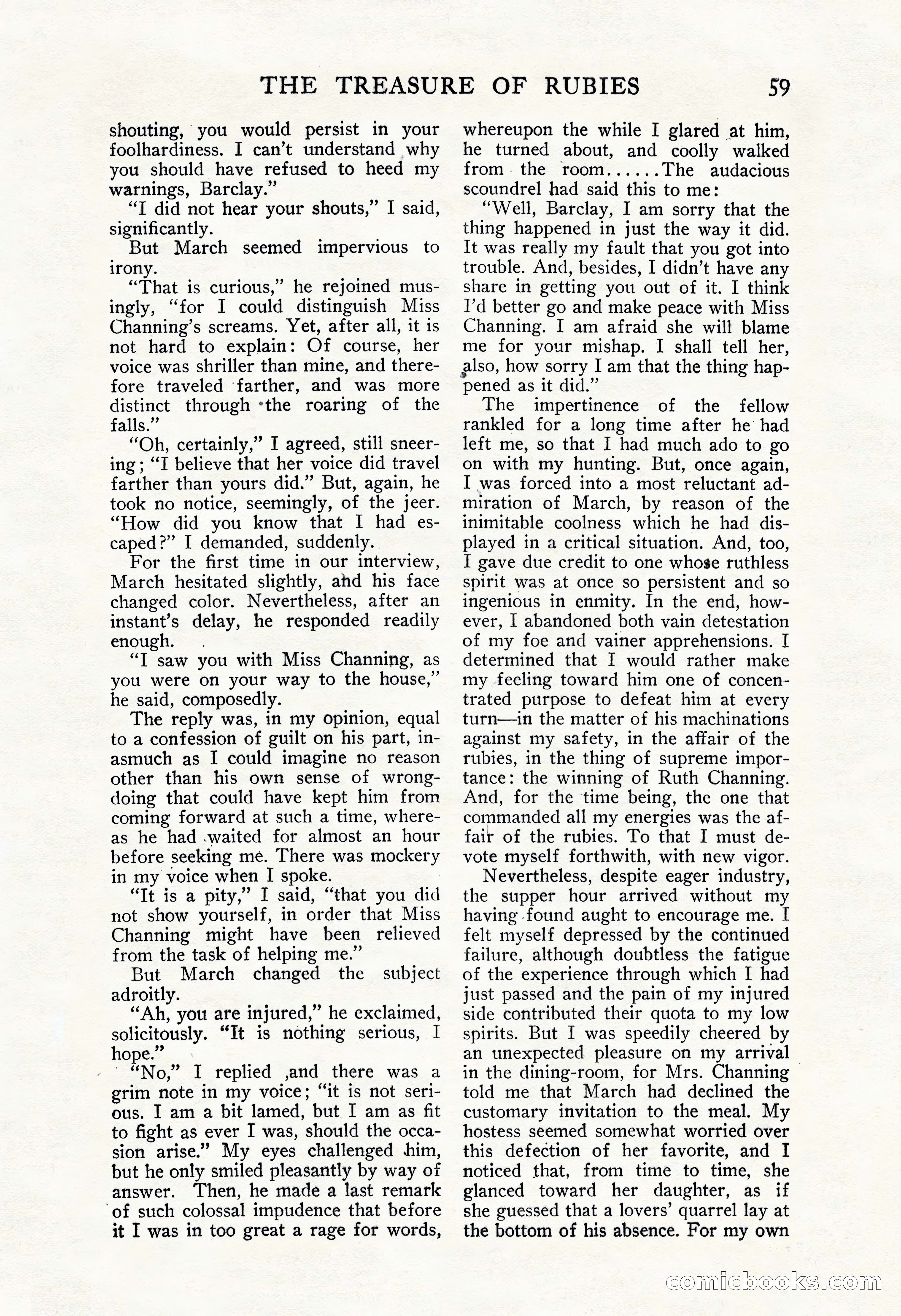 The Blue Book Magazine, November 1909 — page 63 of 254