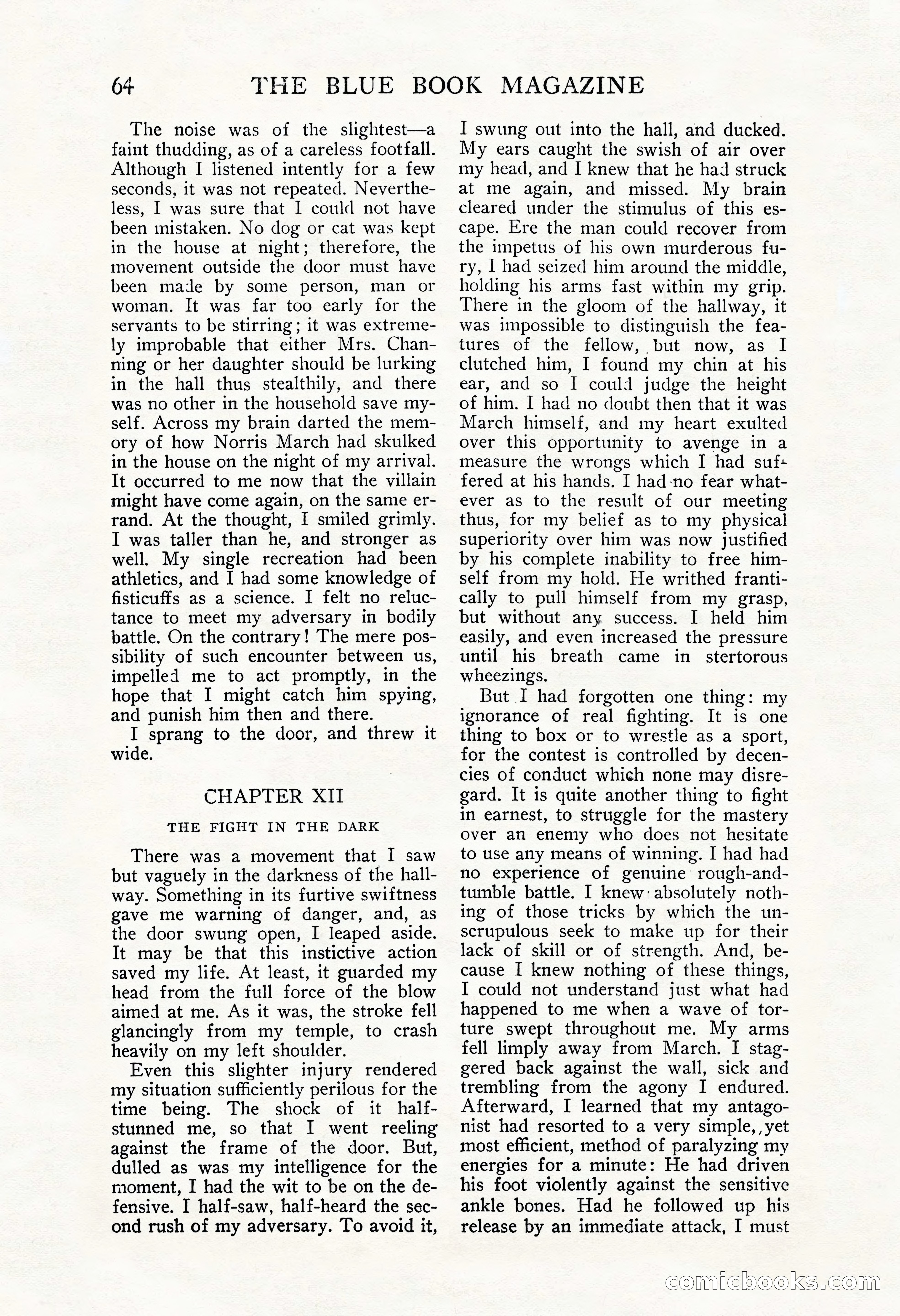 The Blue Book Magazine, November 1909 — page 68 of 254