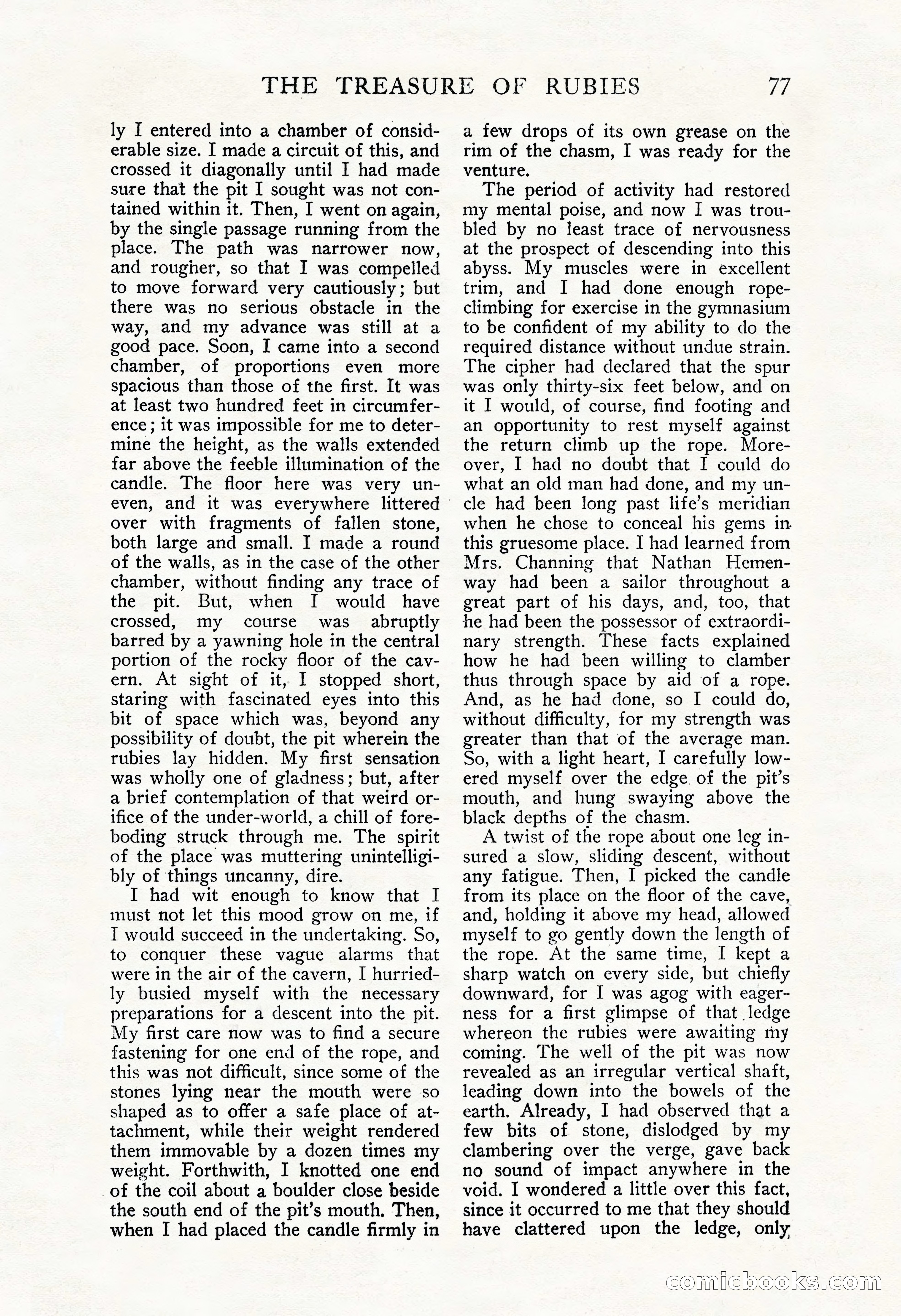 The Blue Book Magazine, November 1909 — page 81 of 254