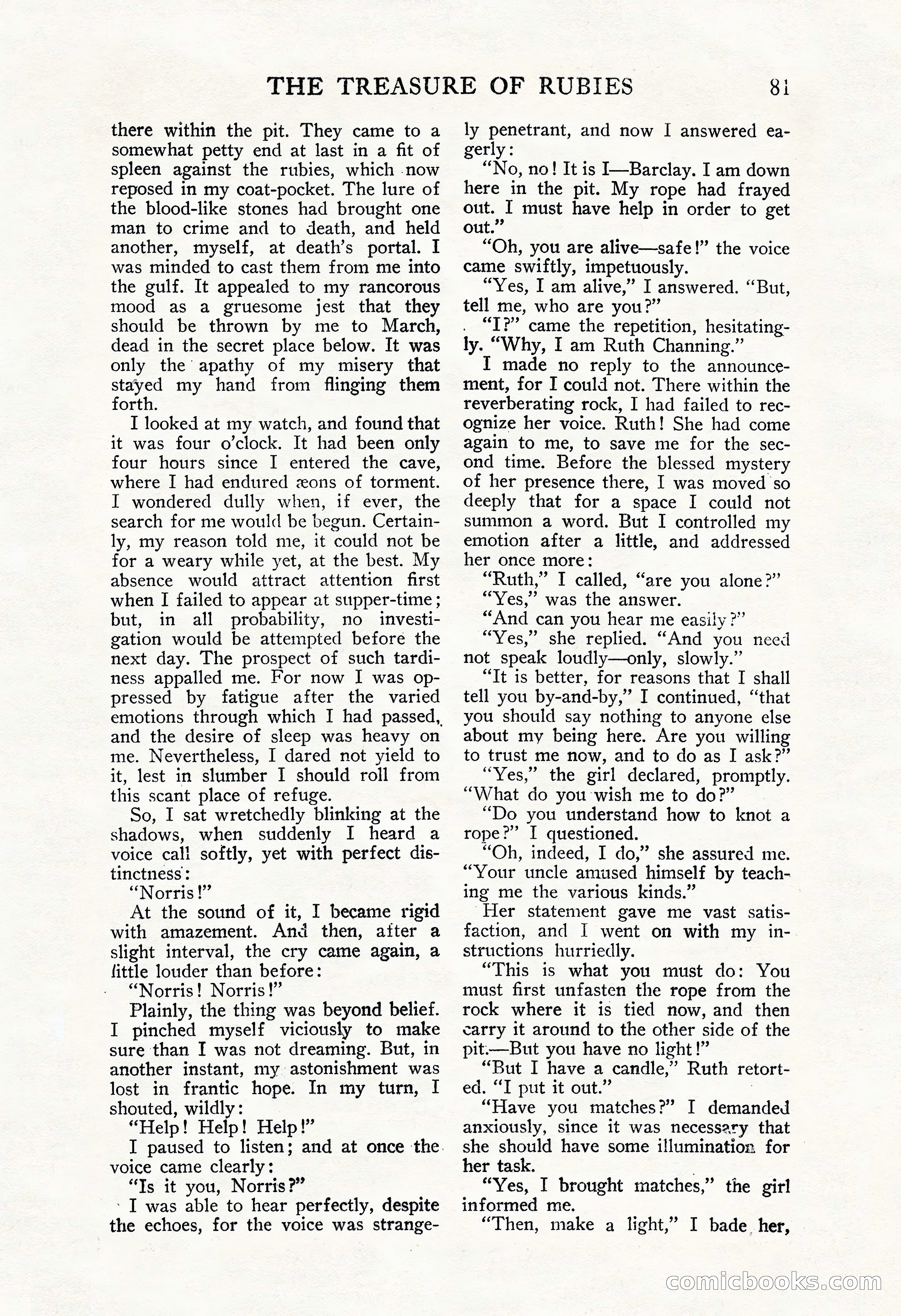 The Blue Book Magazine, November 1909 — page 85 of 254