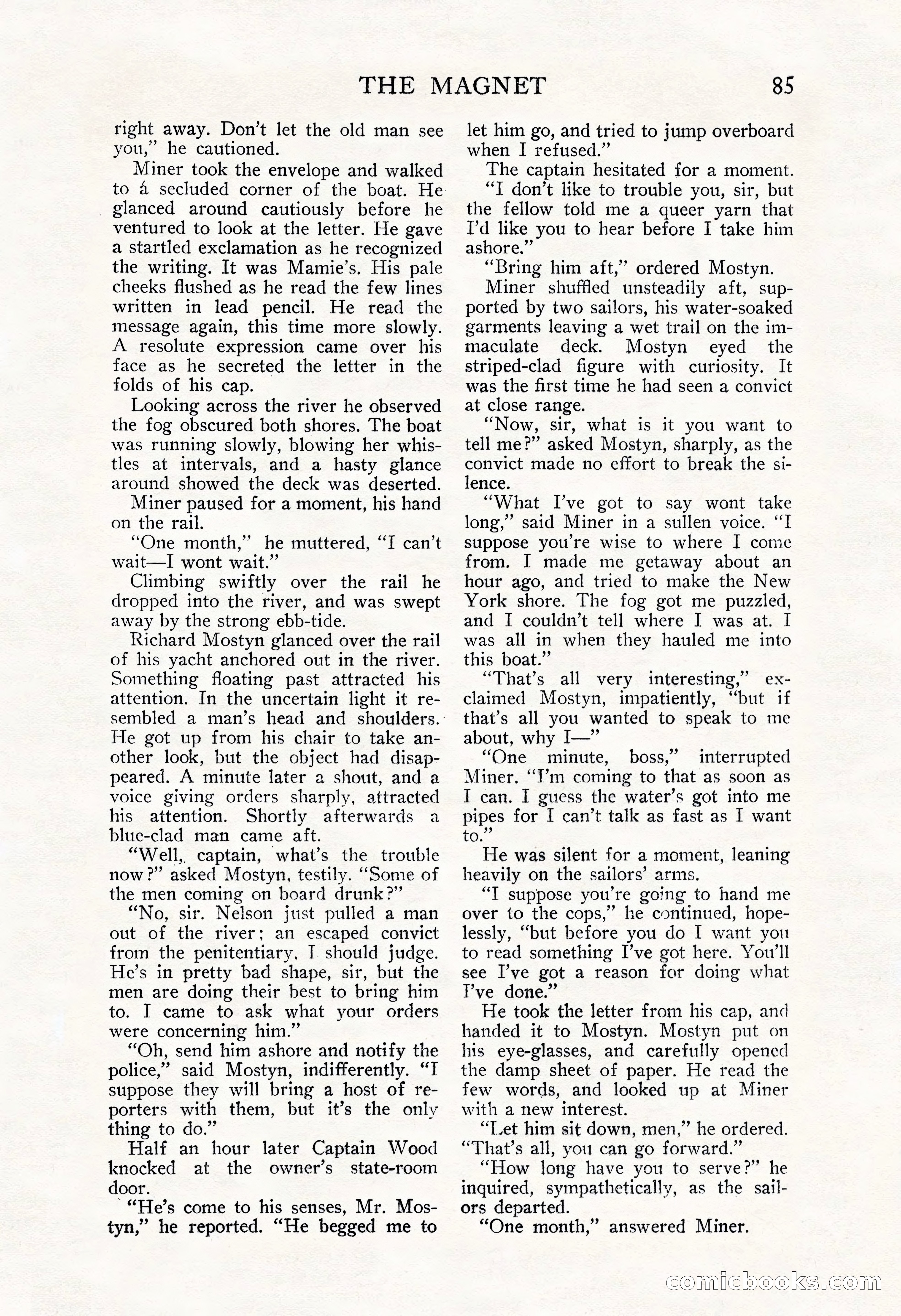 The Blue Book Magazine, November 1909 — page 89 of 254