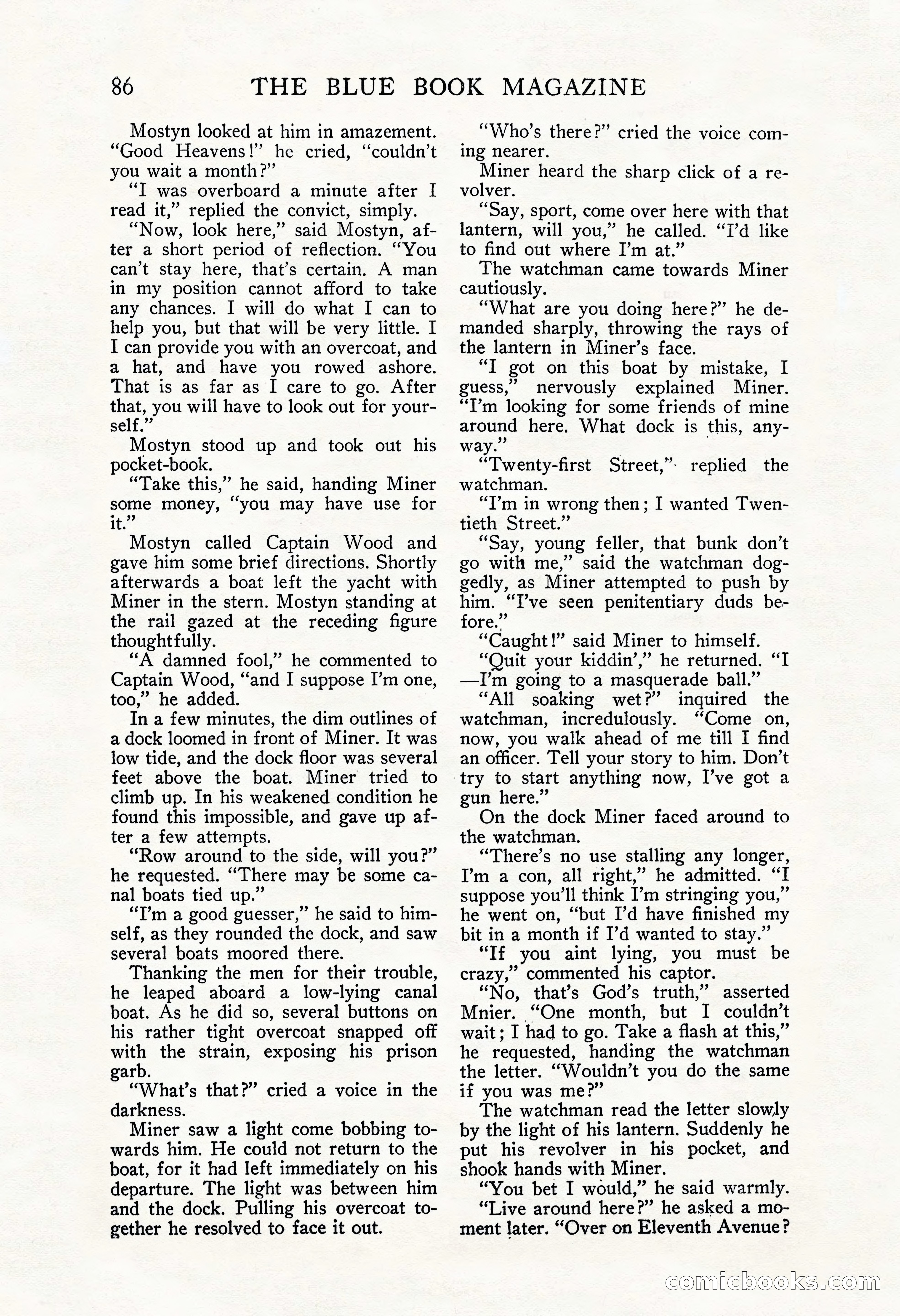 The Blue Book Magazine, November 1909 — page 90 of 254