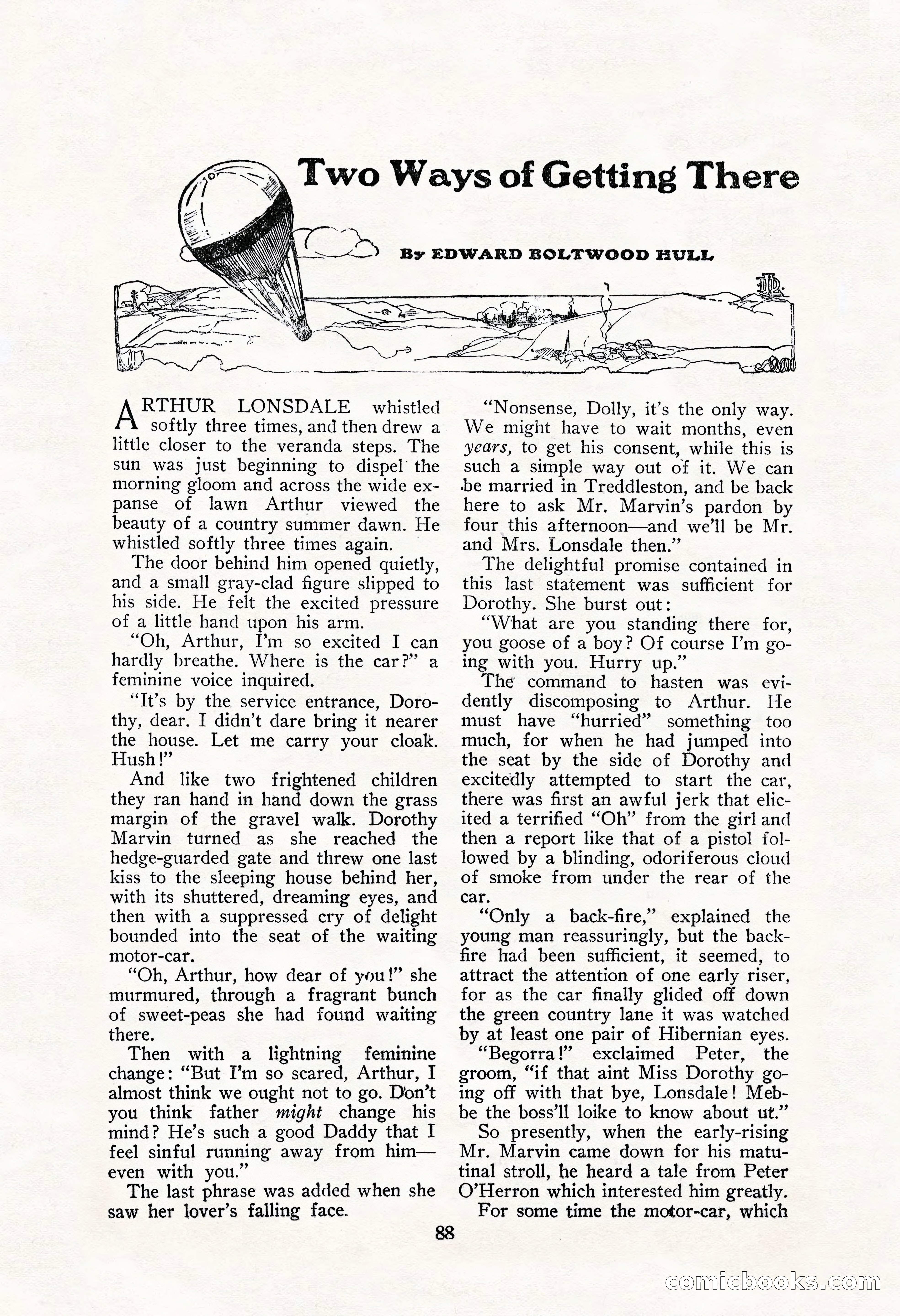 The Blue Book Magazine, November 1909 — page 92 of 254