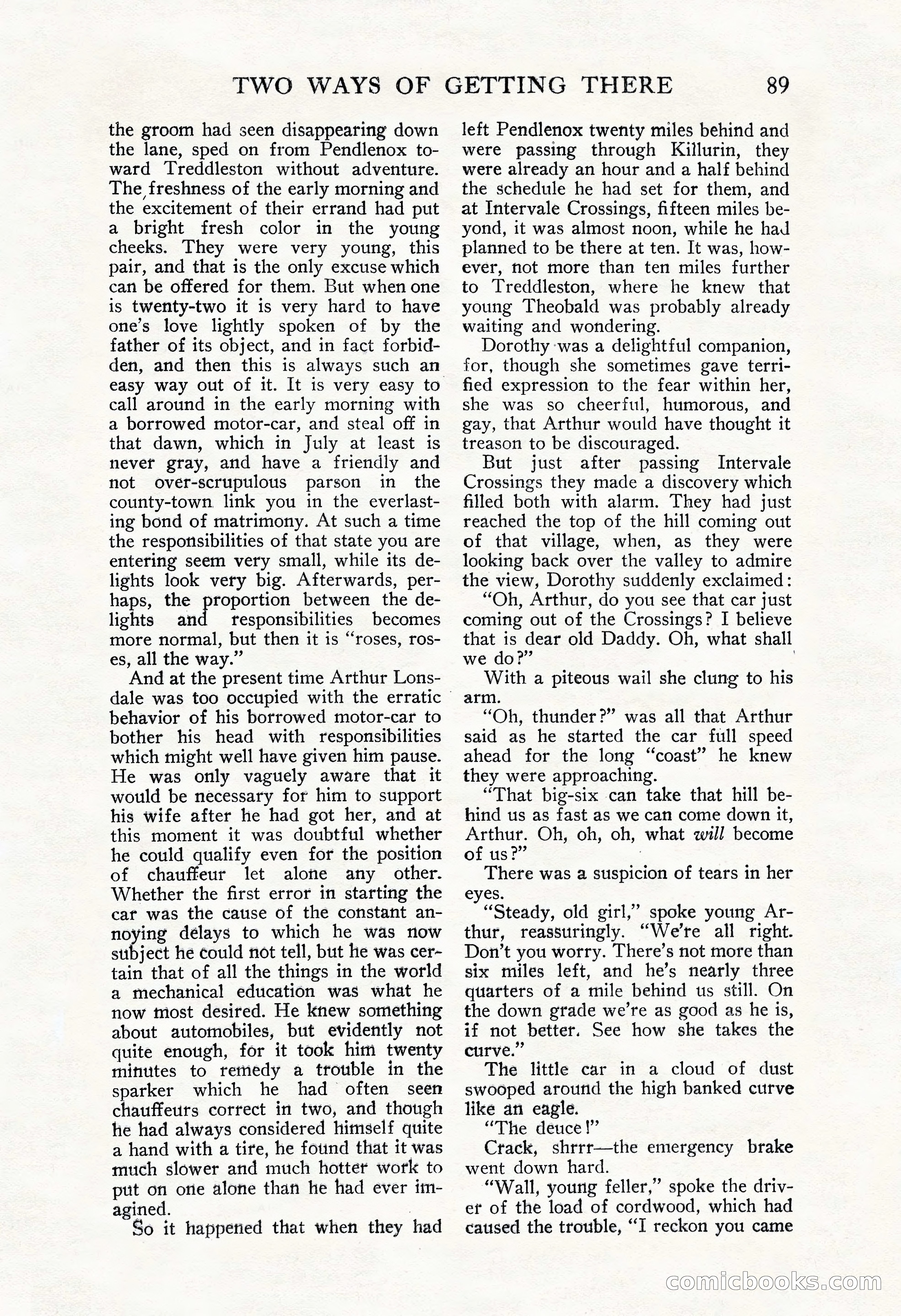 The Blue Book Magazine, November 1909 — page 93 of 254
