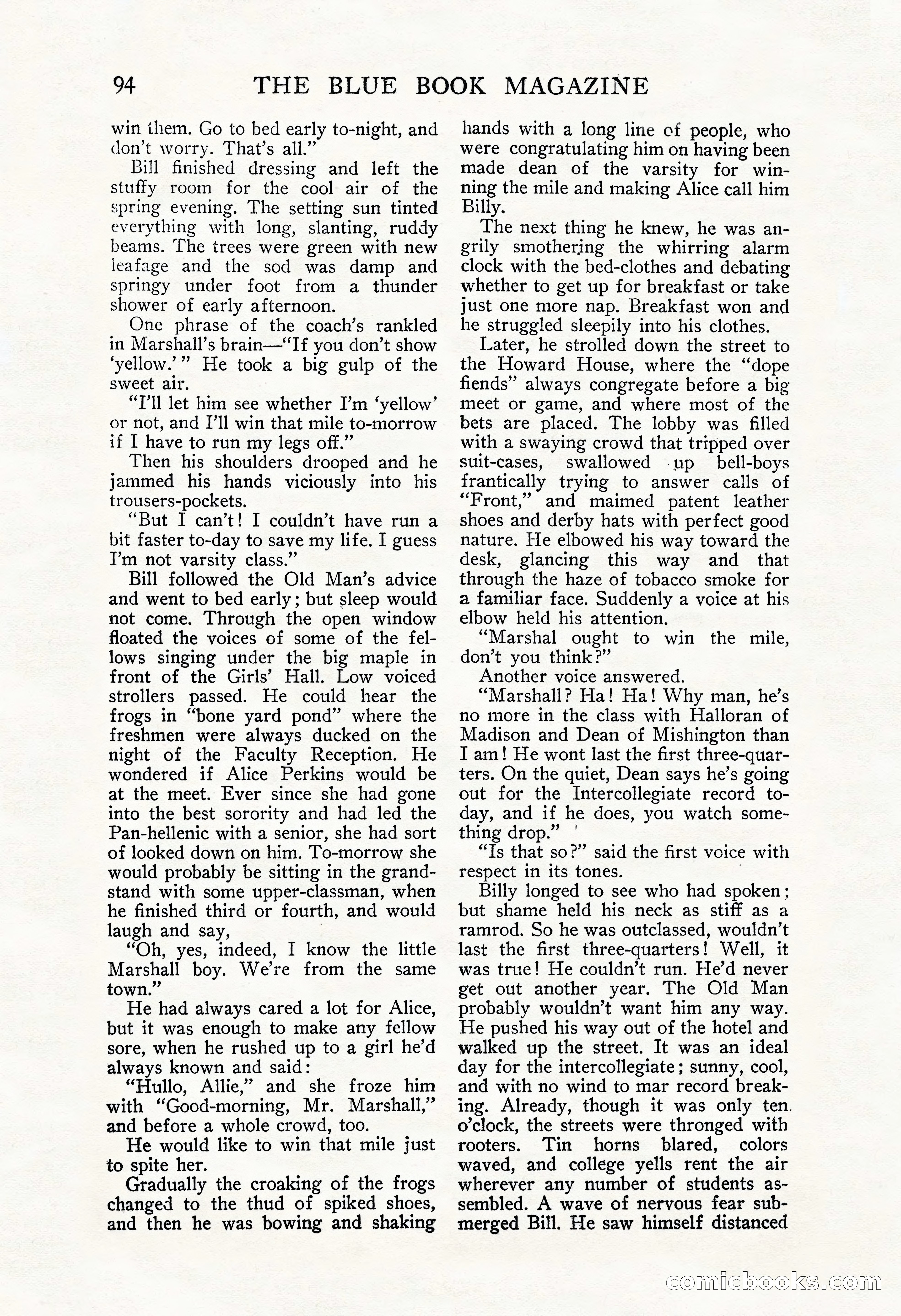 The Blue Book Magazine, November 1909 — page 98 of 254