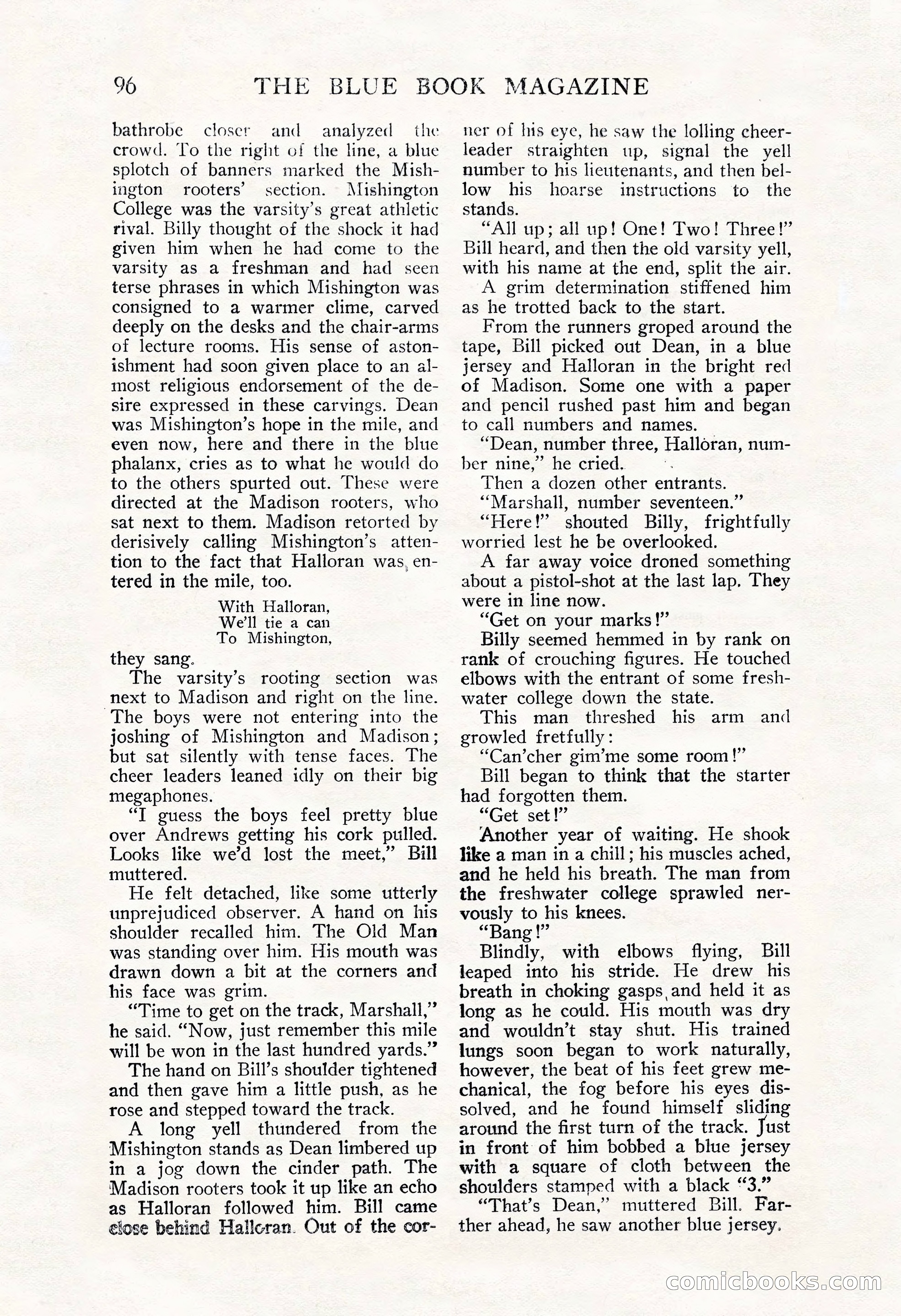 The Blue Book Magazine, November 1909 — page 100 of 254
