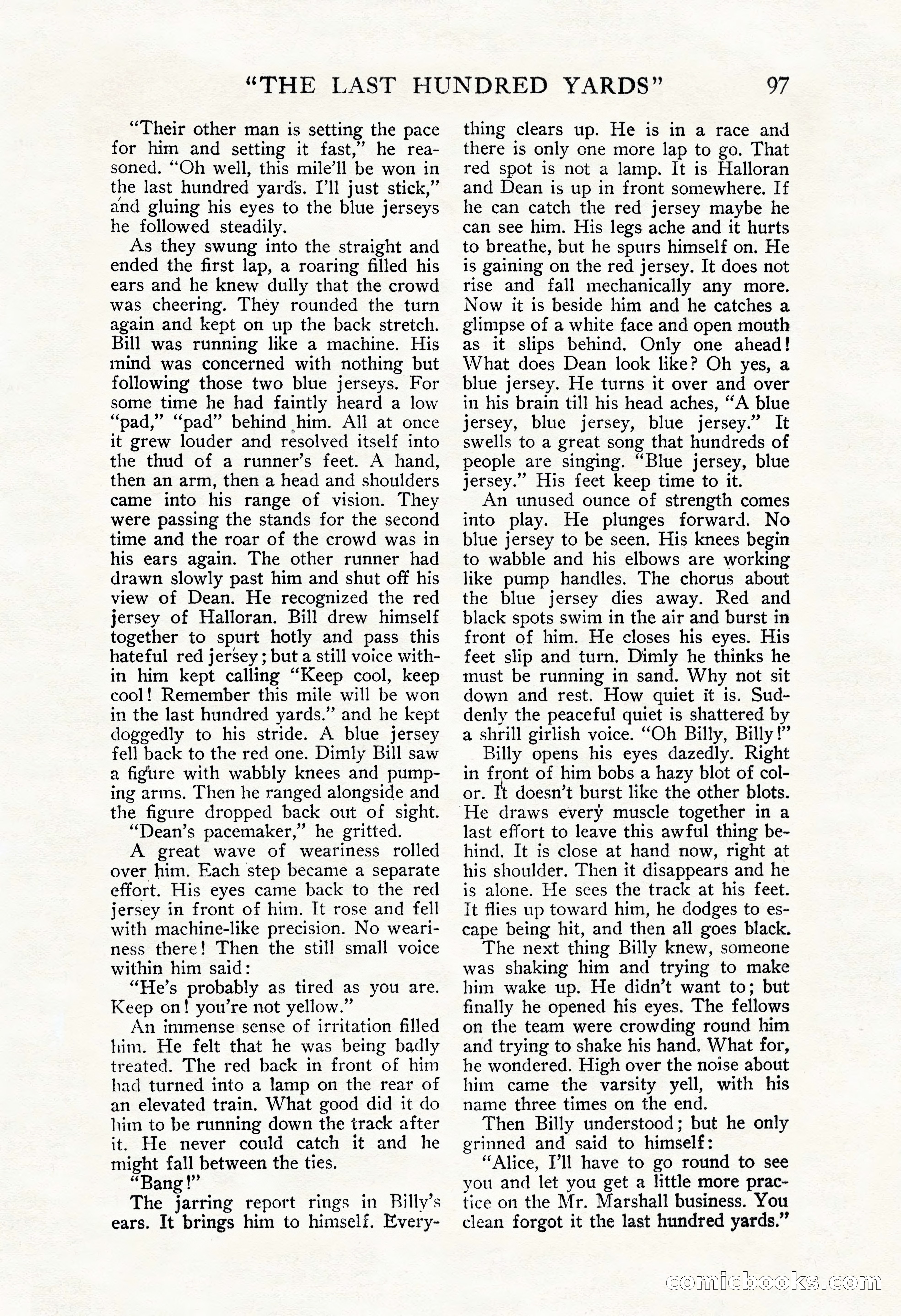 The Blue Book Magazine, November 1909 — page 101 of 254