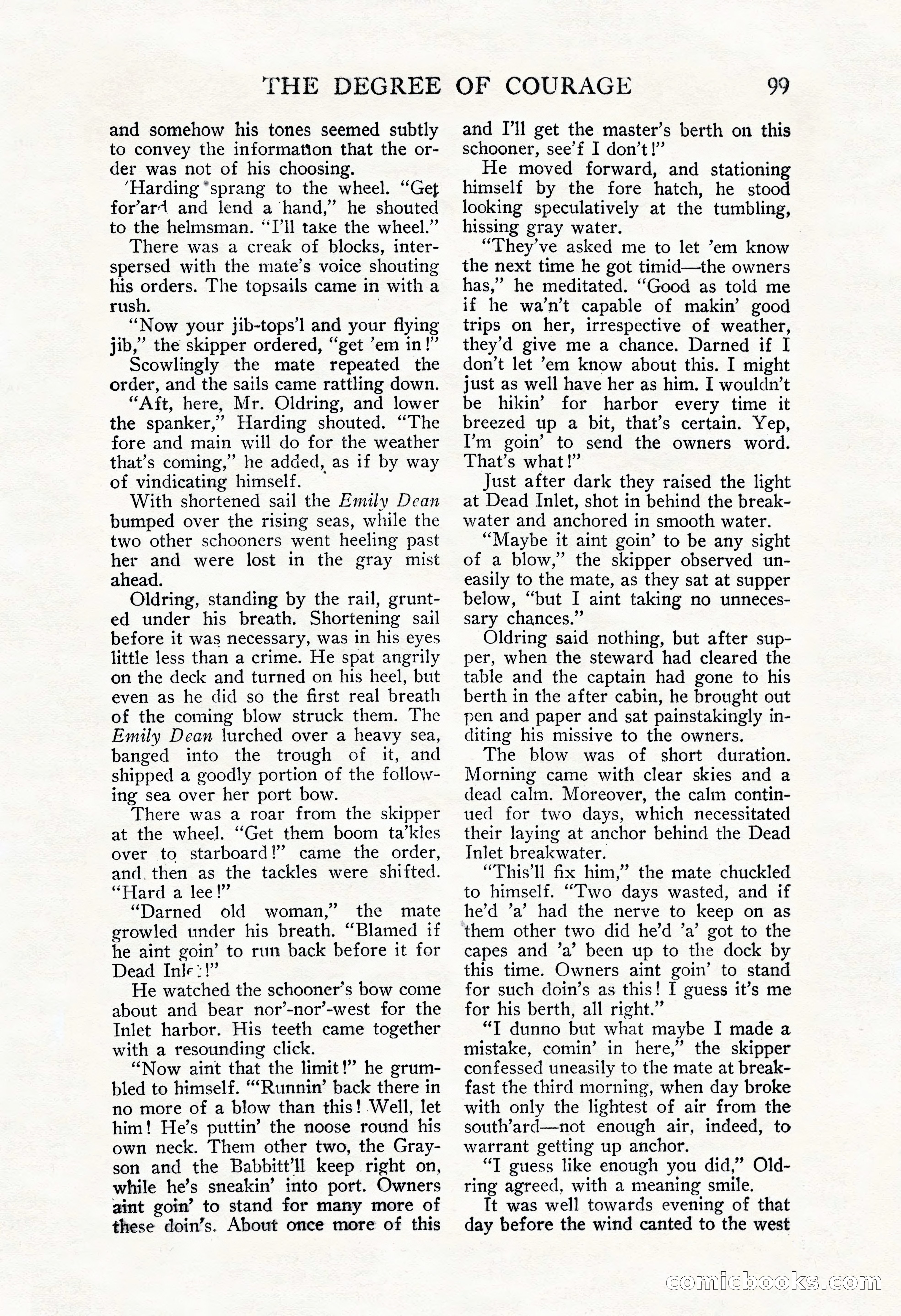 The Blue Book Magazine, November 1909 — page 103 of 254