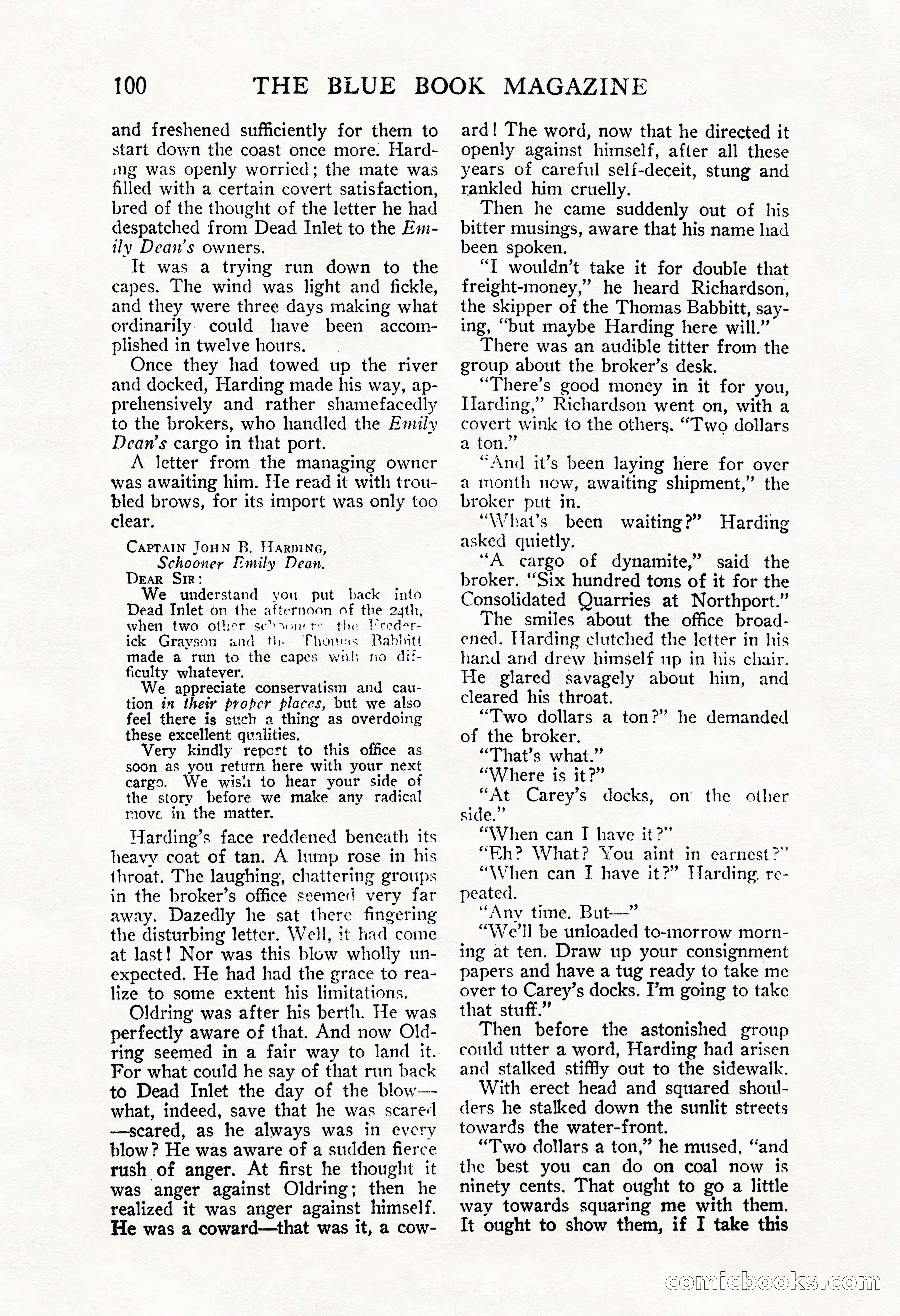 The Blue Book Magazine, November 1909 — page 104 of 254