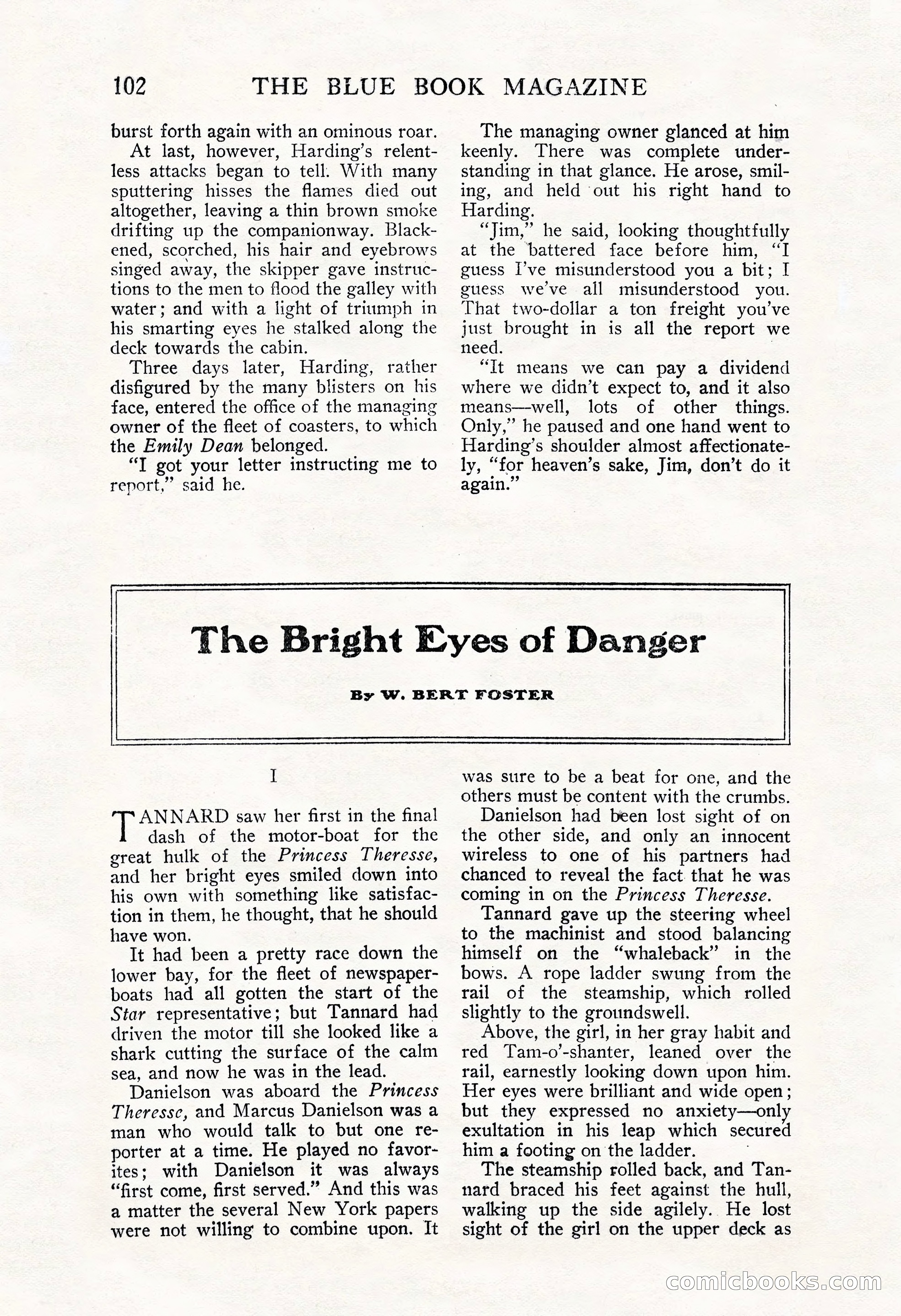 The Blue Book Magazine, November 1909 — page 106 of 254