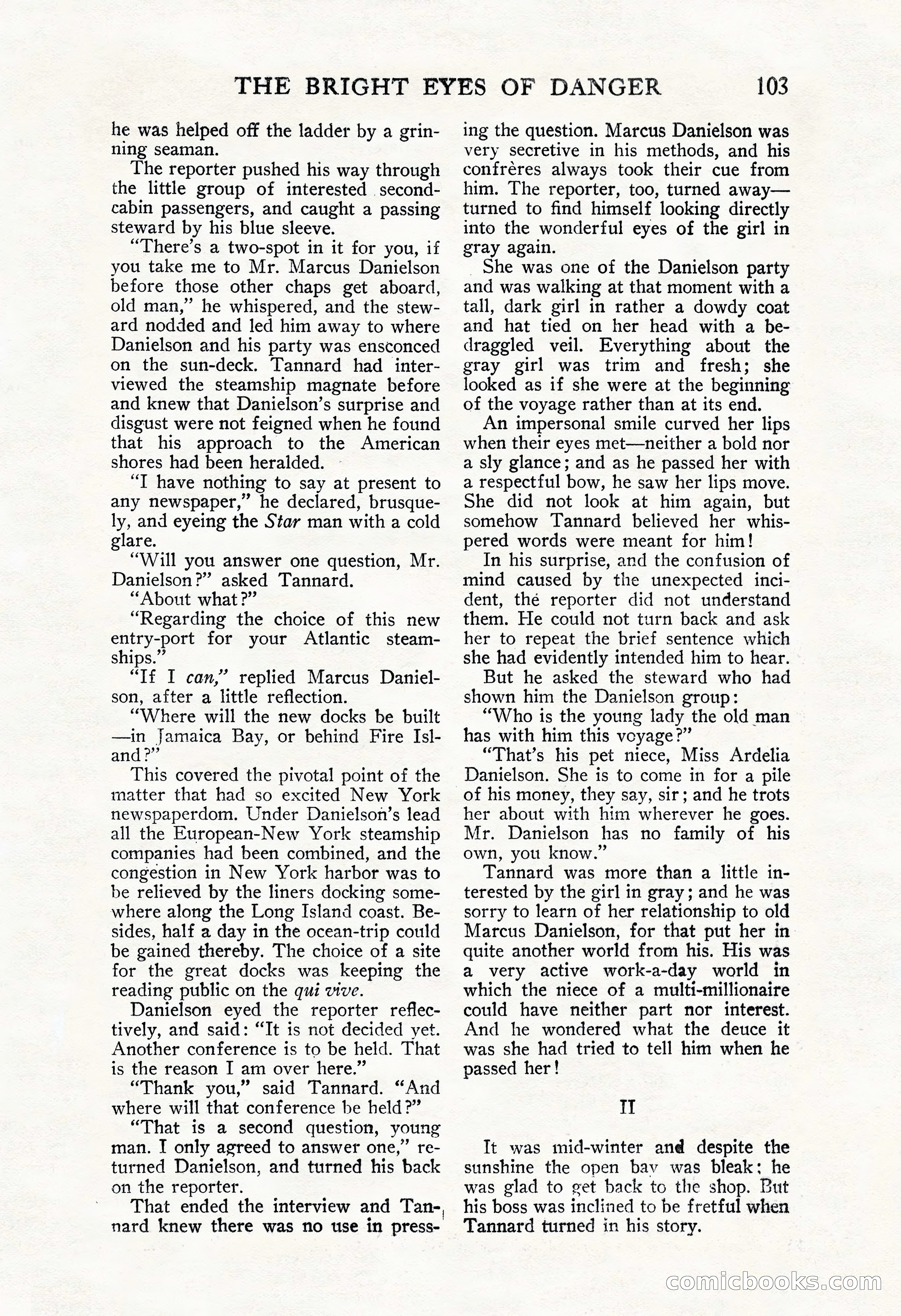 The Blue Book Magazine, November 1909 — page 107 of 254