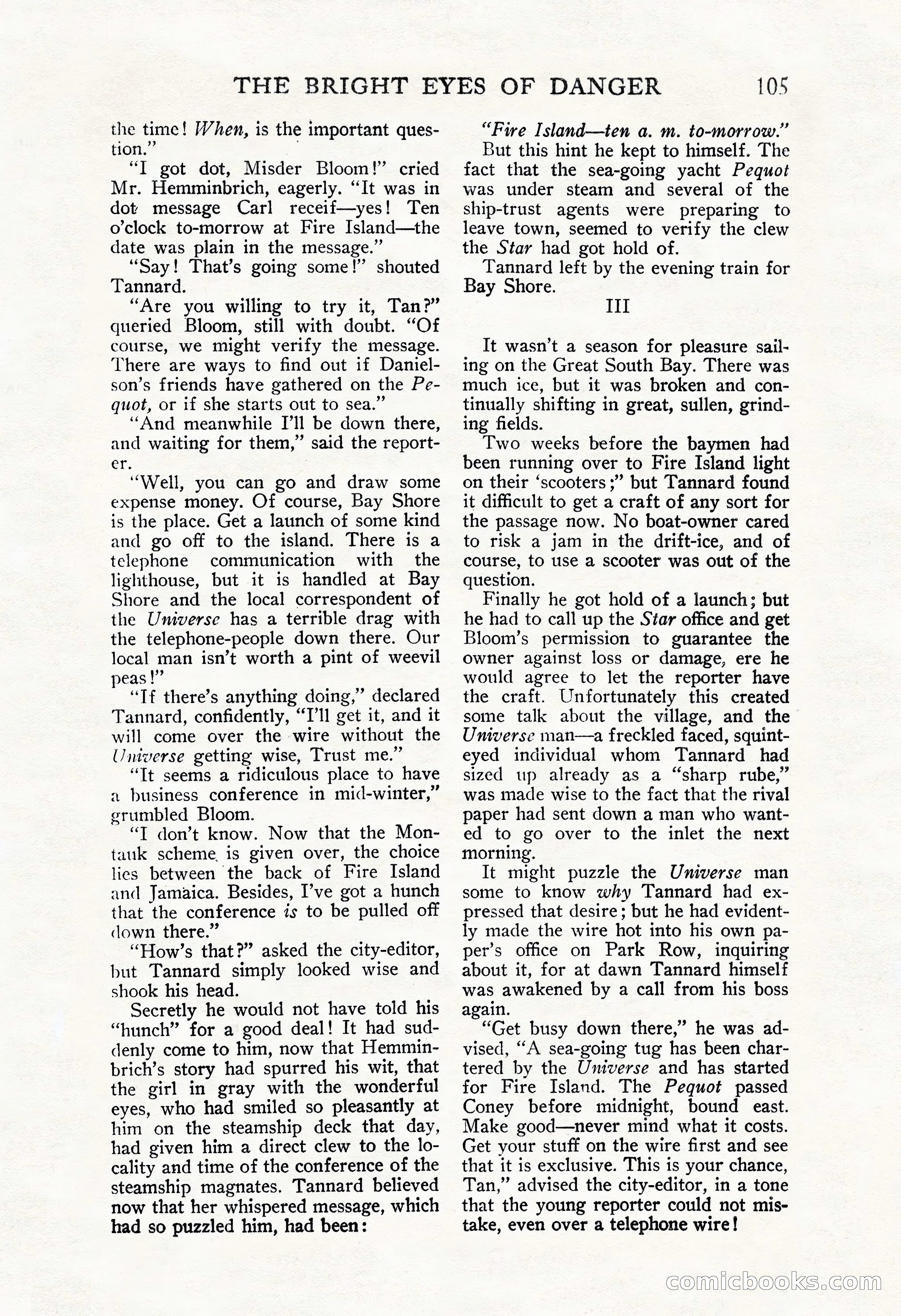 The Blue Book Magazine, November 1909 — page 109 of 254