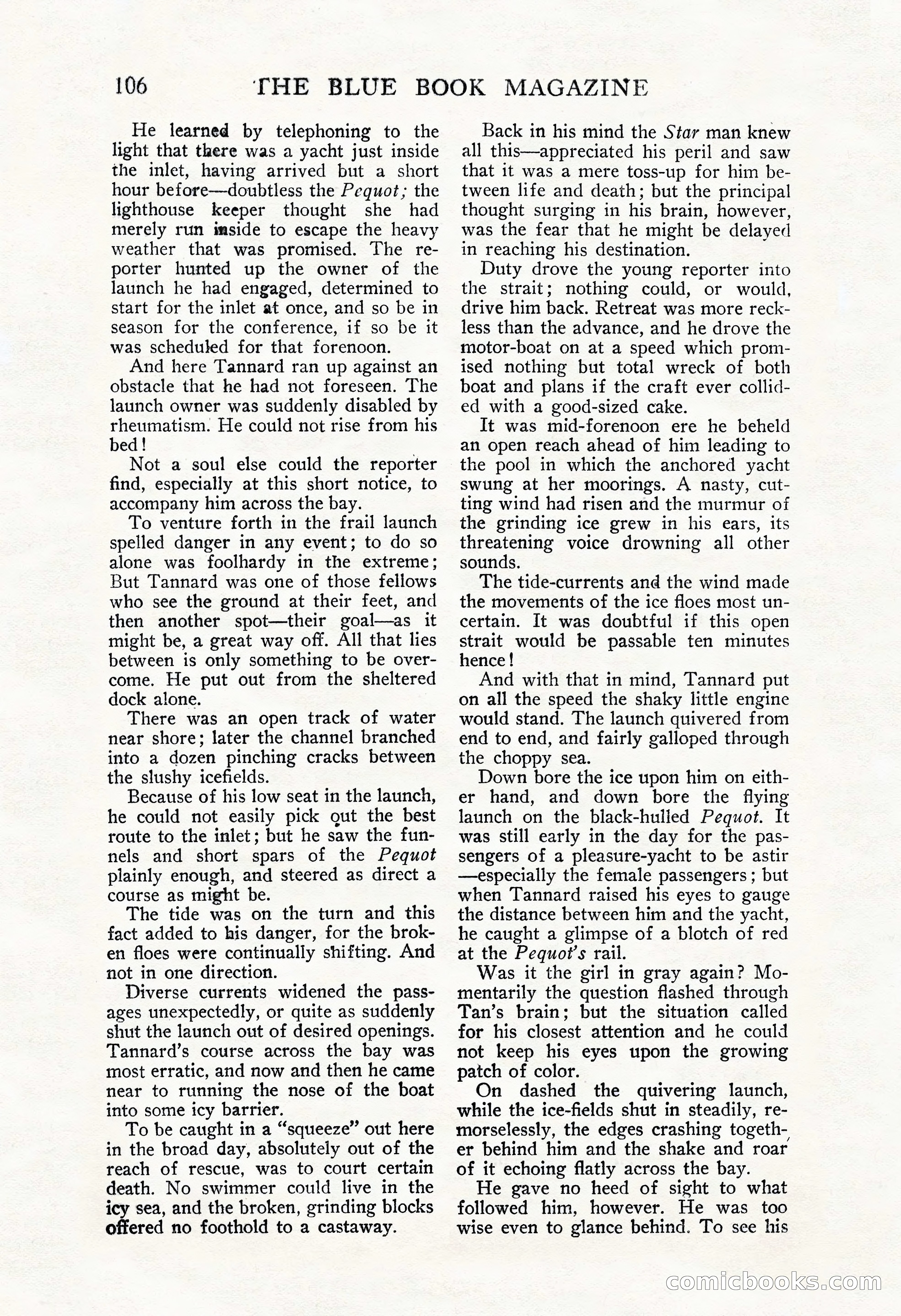 The Blue Book Magazine, November 1909 — page 110 of 254