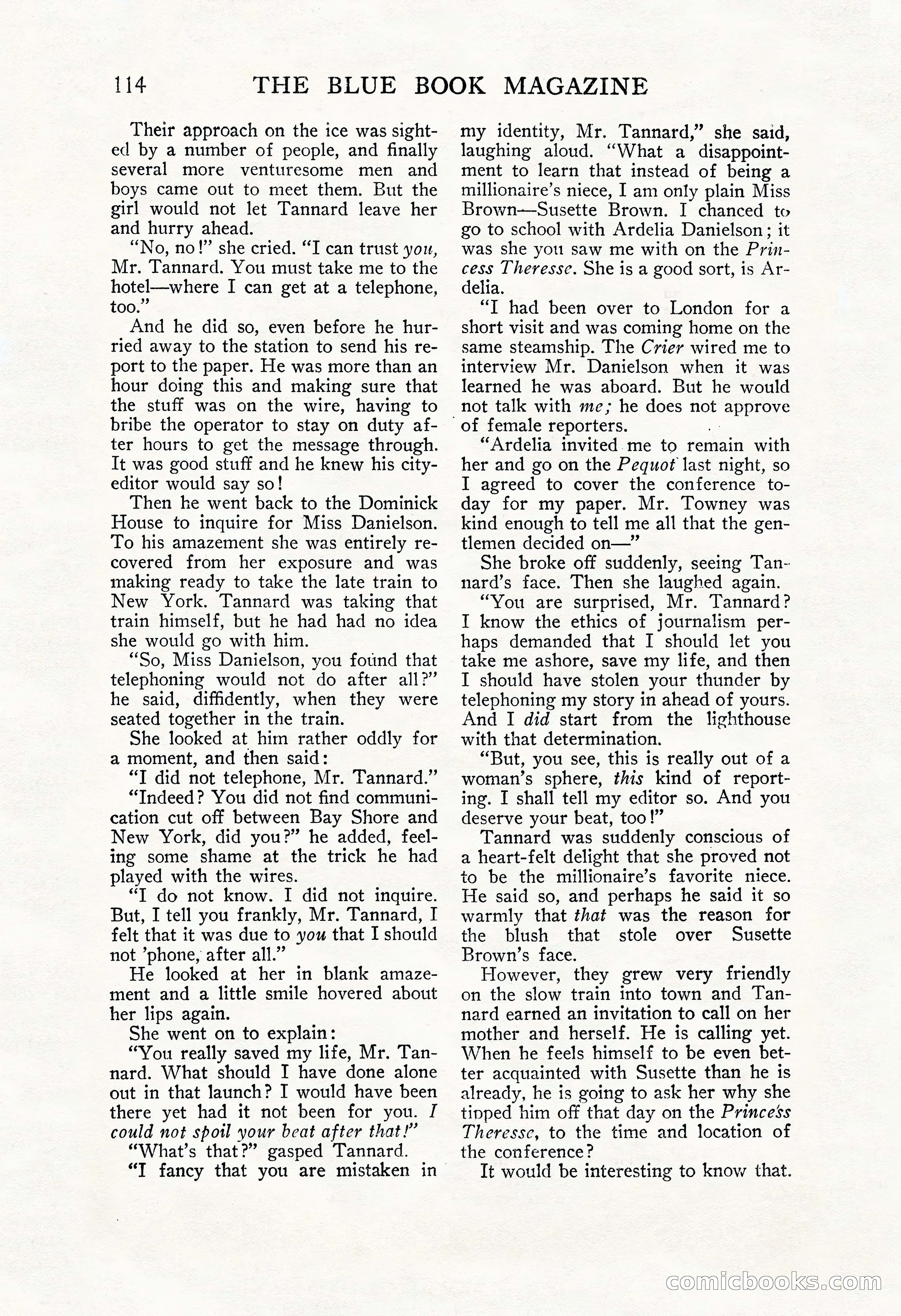 The Blue Book Magazine, November 1909 — page 118 of 254