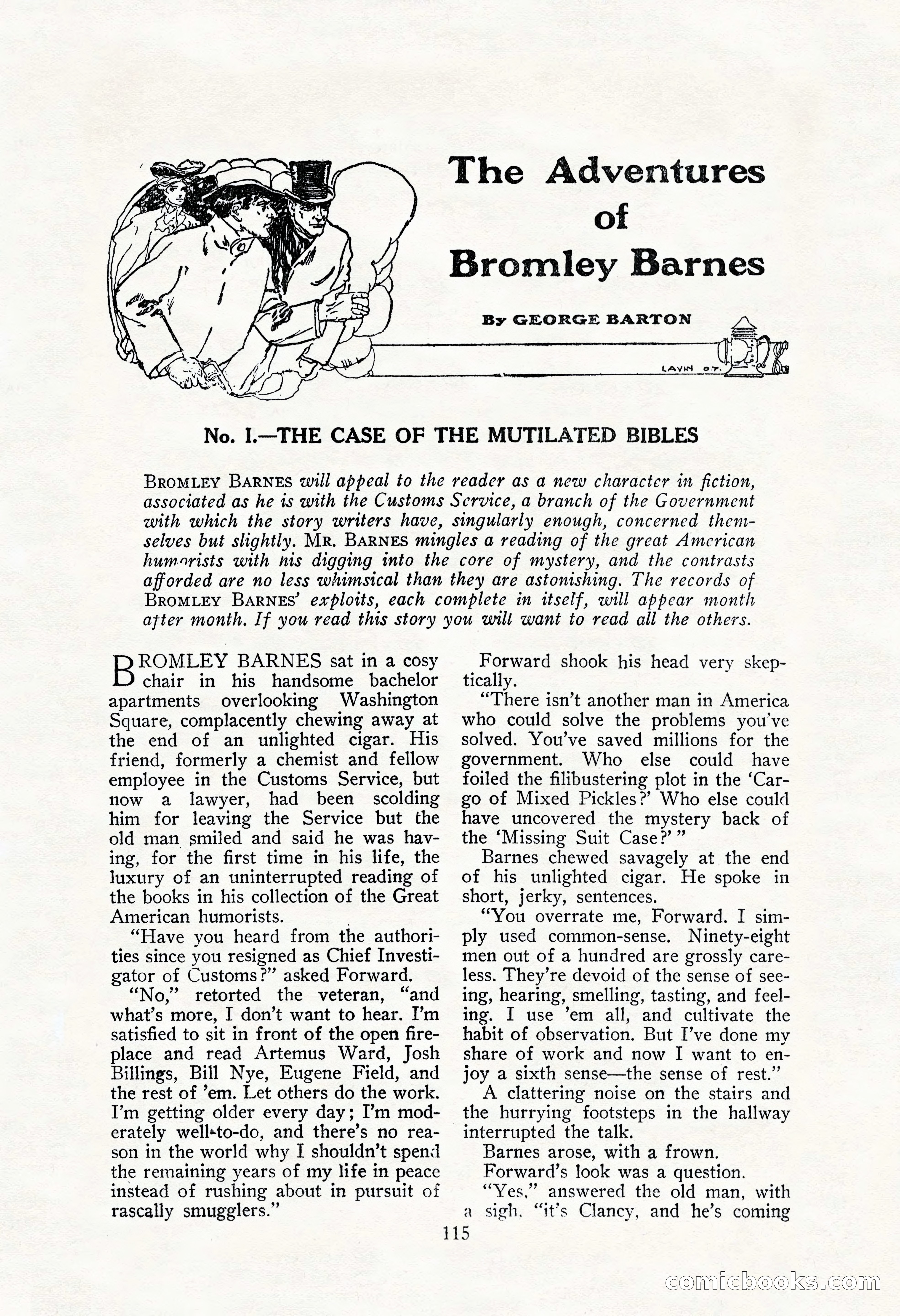 The Blue Book Magazine, November 1909 — page 119 of 254
