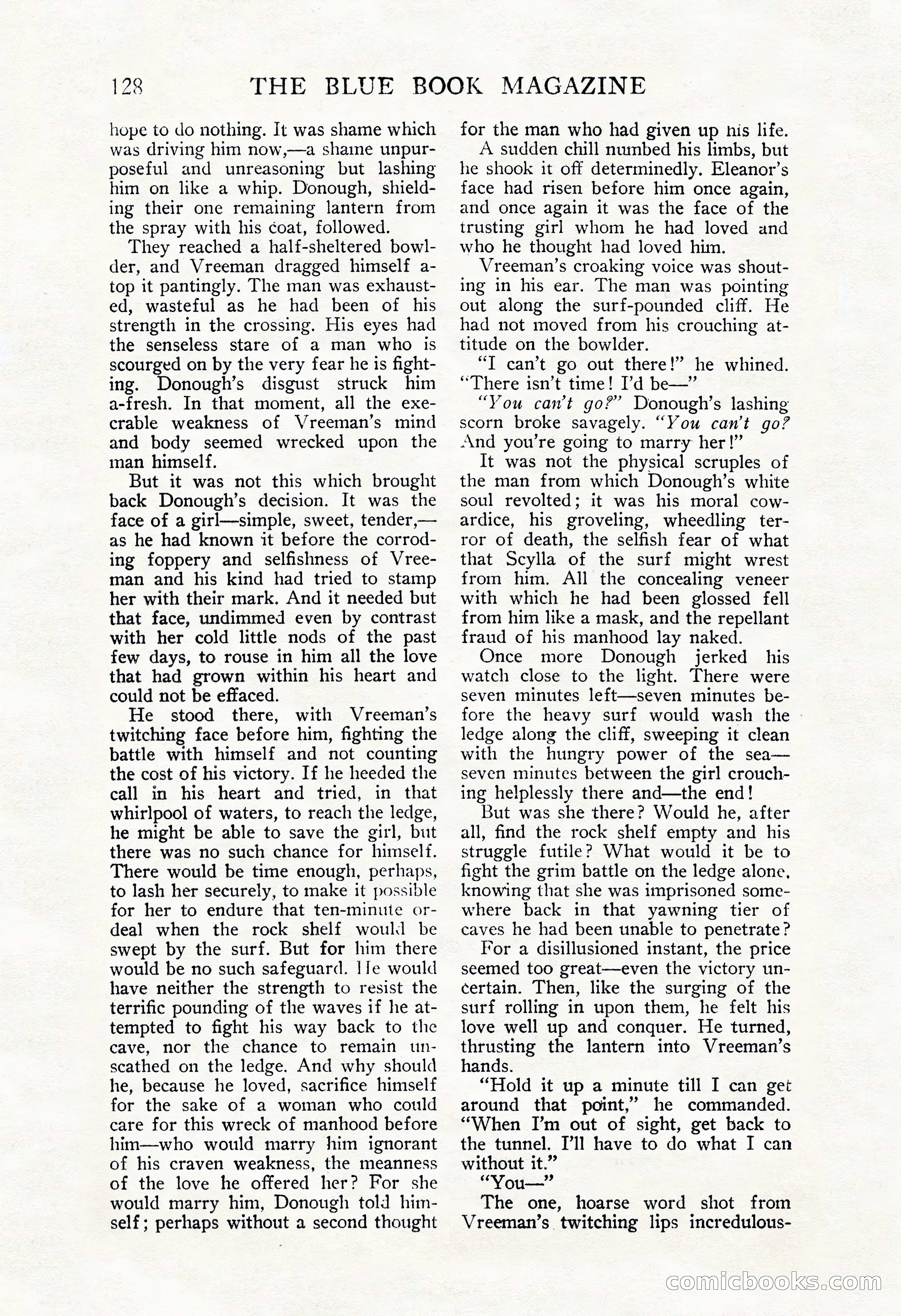 The Blue Book Magazine, November 1909 — page 132 of 254
