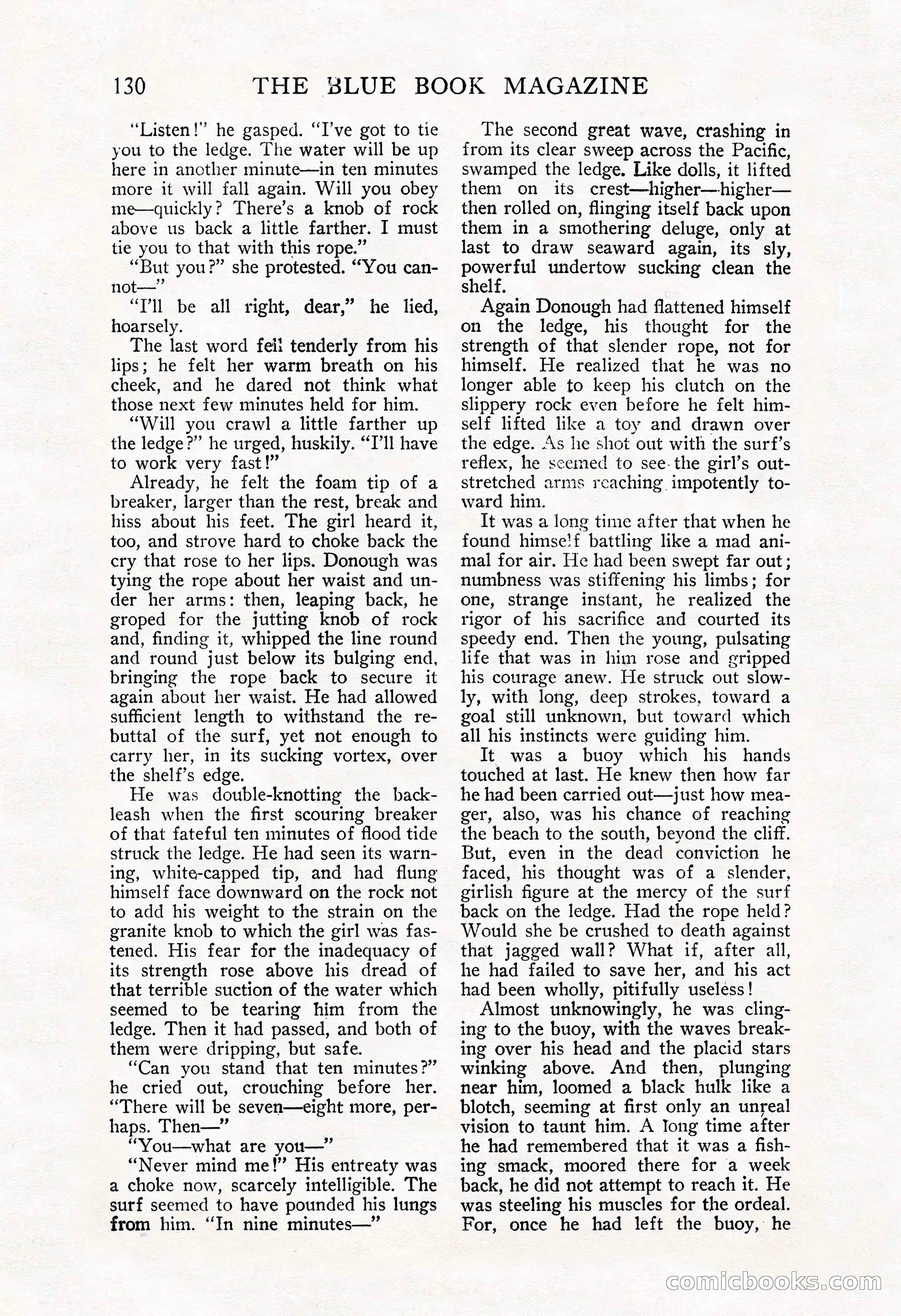 The Blue Book Magazine, November 1909 — page 134 of 254