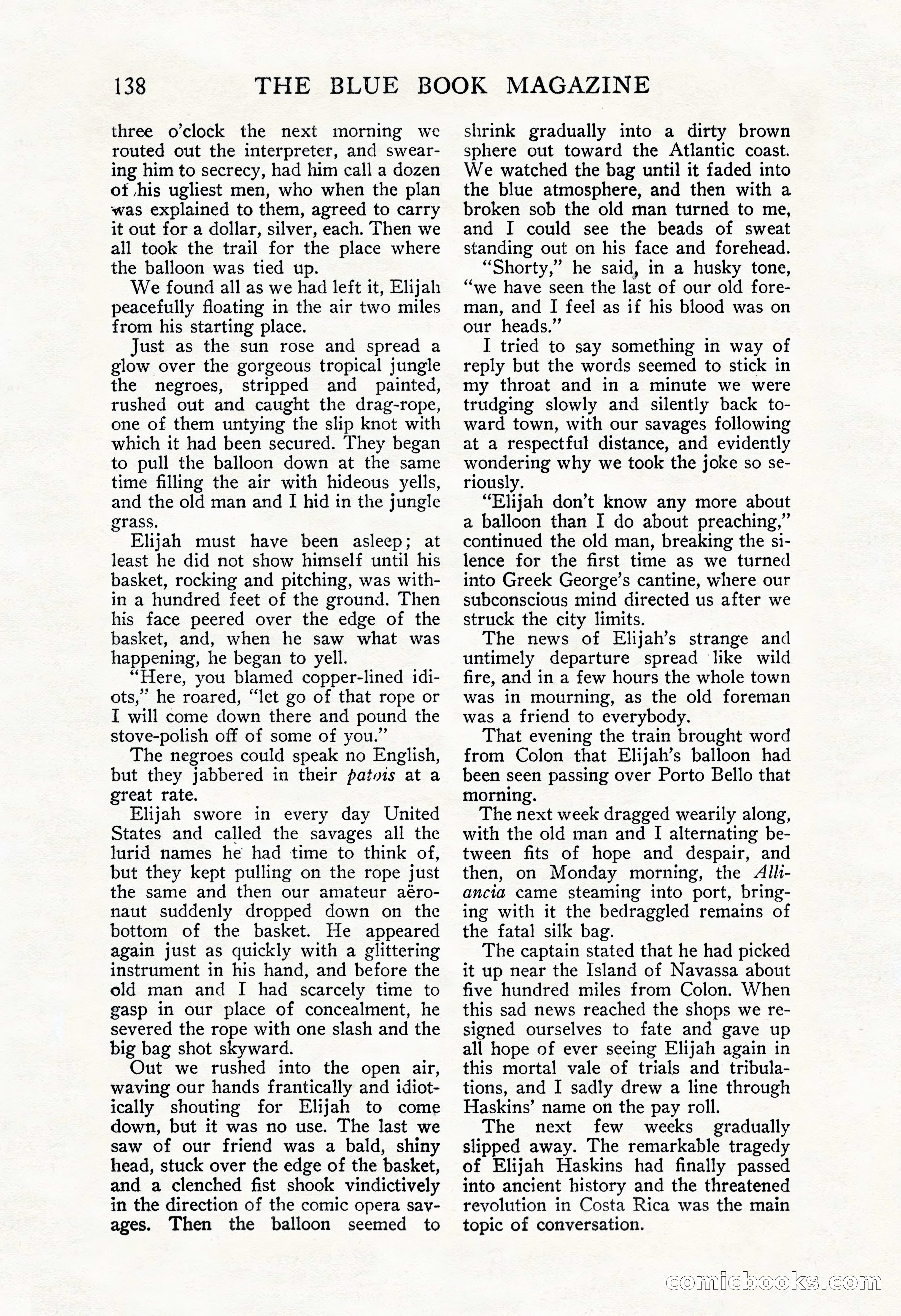 The Blue Book Magazine, November 1909 — page 142 of 254
