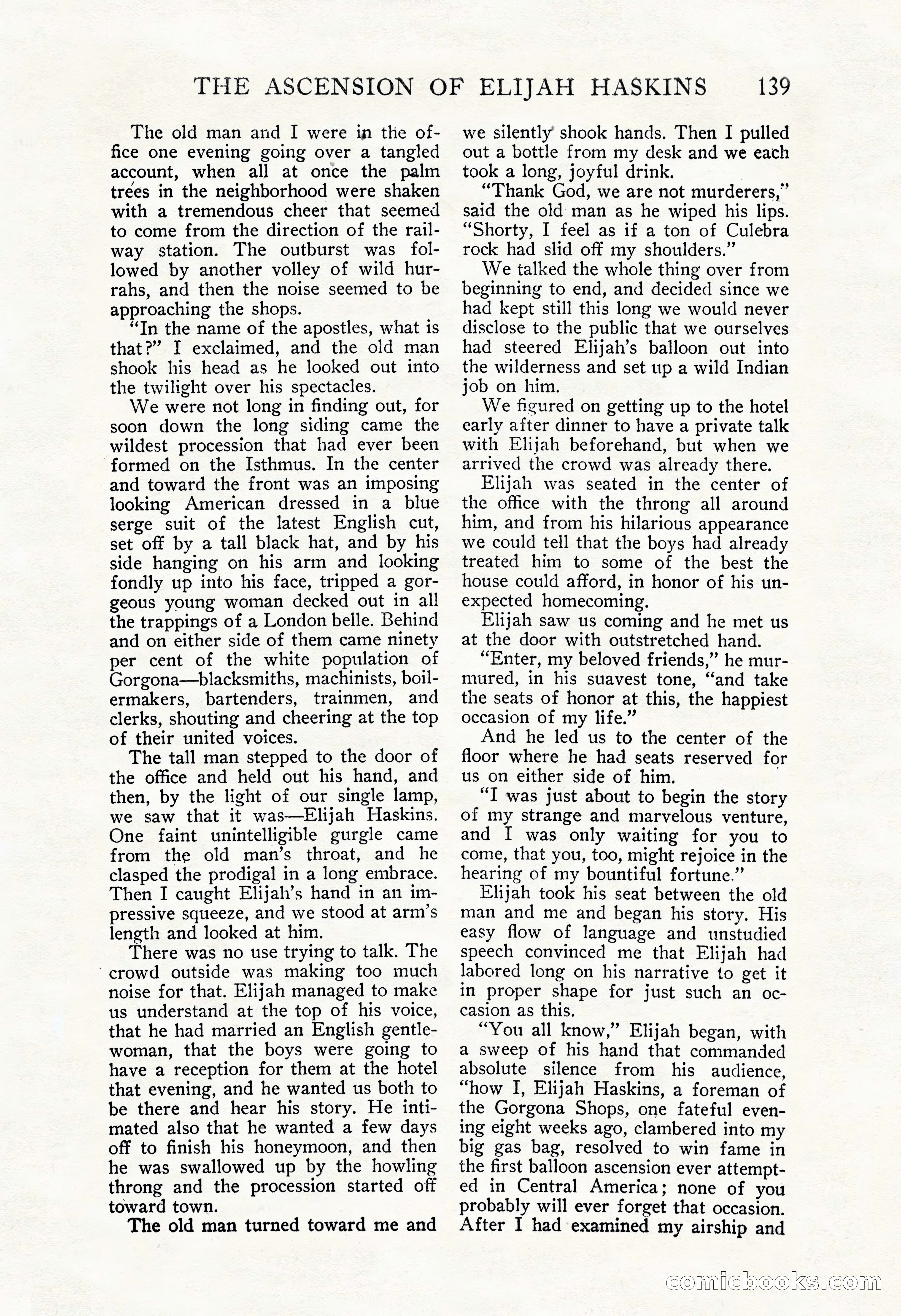 The Blue Book Magazine, November 1909 — page 143 of 254