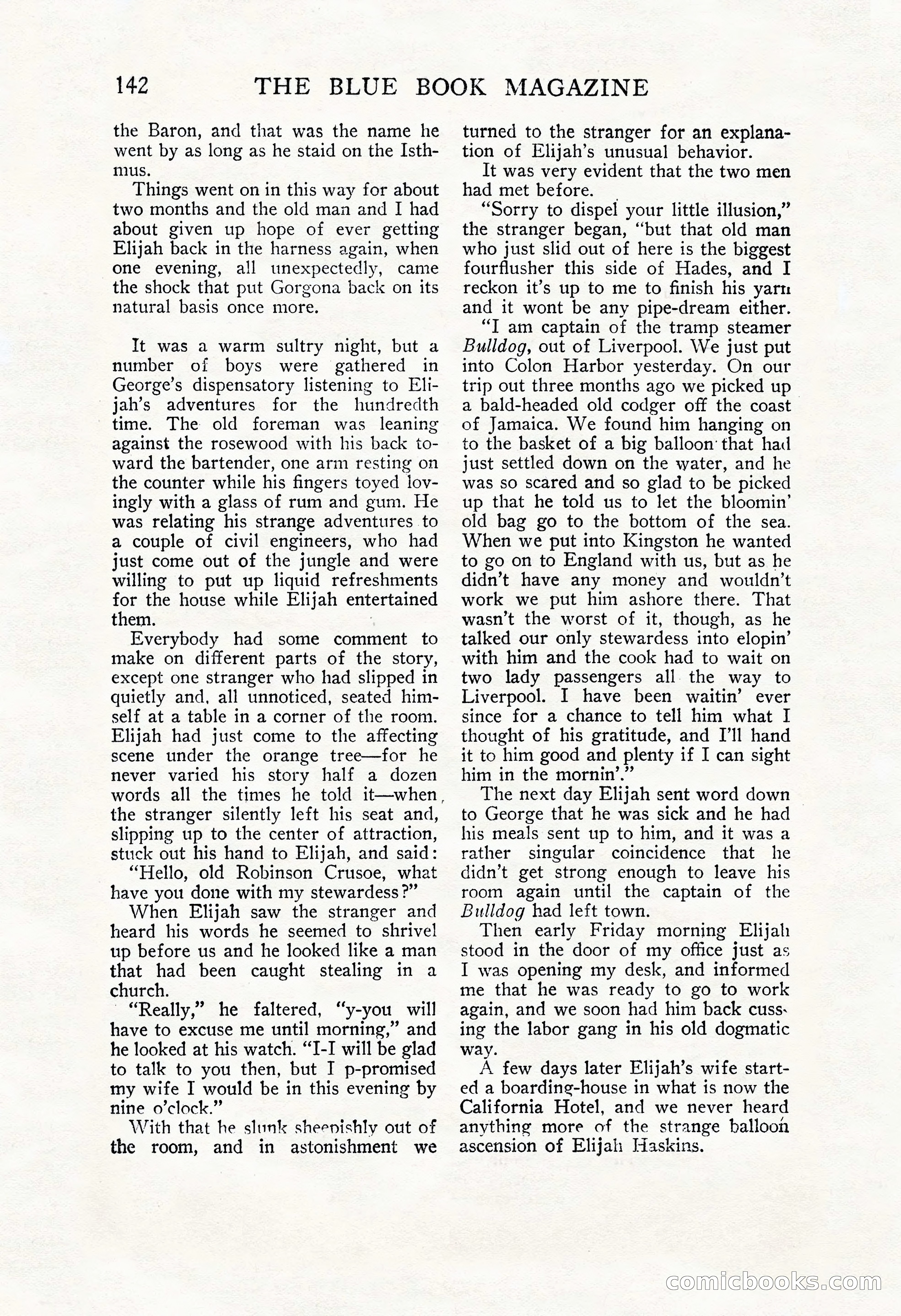 The Blue Book Magazine, November 1909 — page 146 of 254