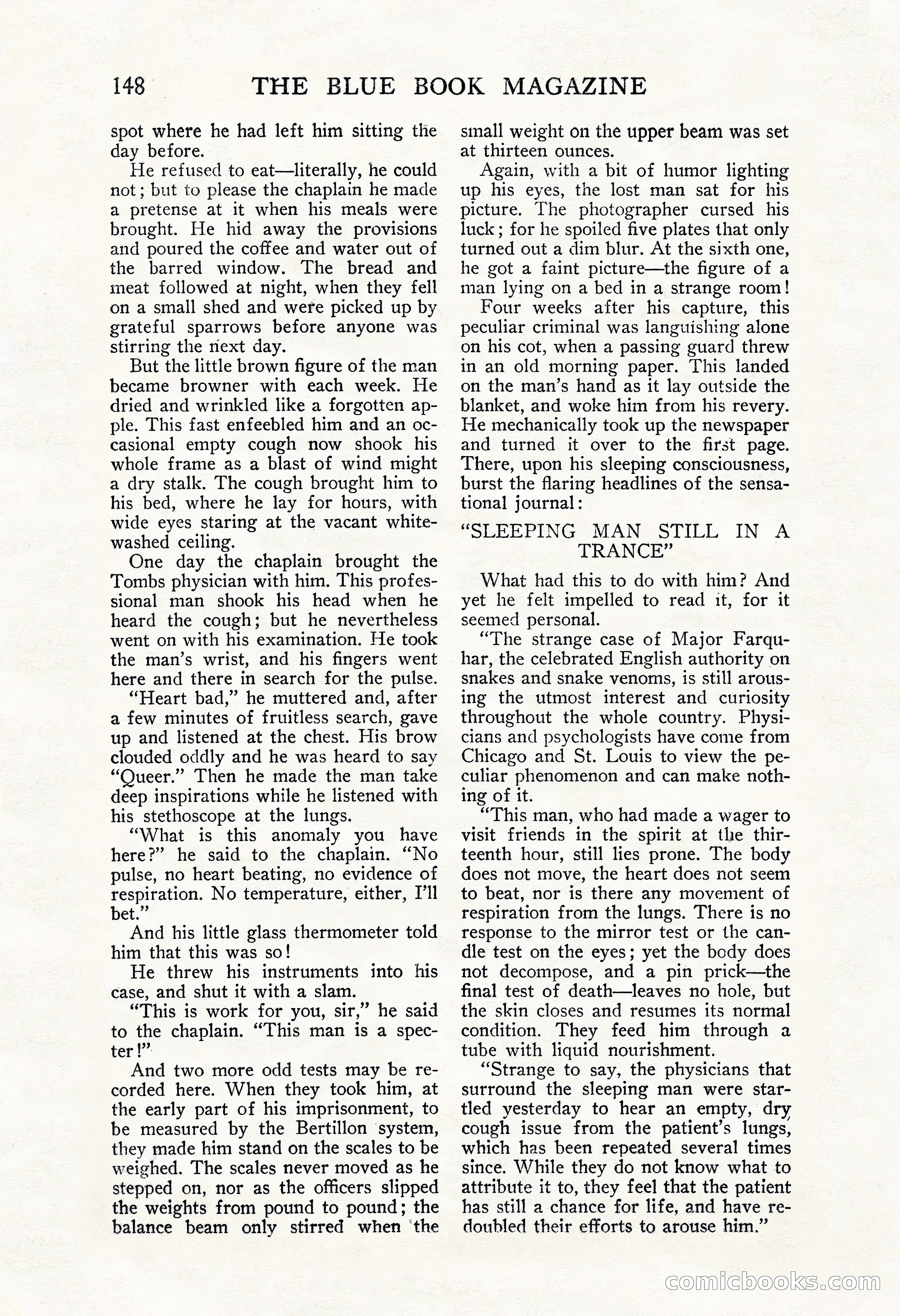 The Blue Book Magazine, November 1909 — page 152 of 254