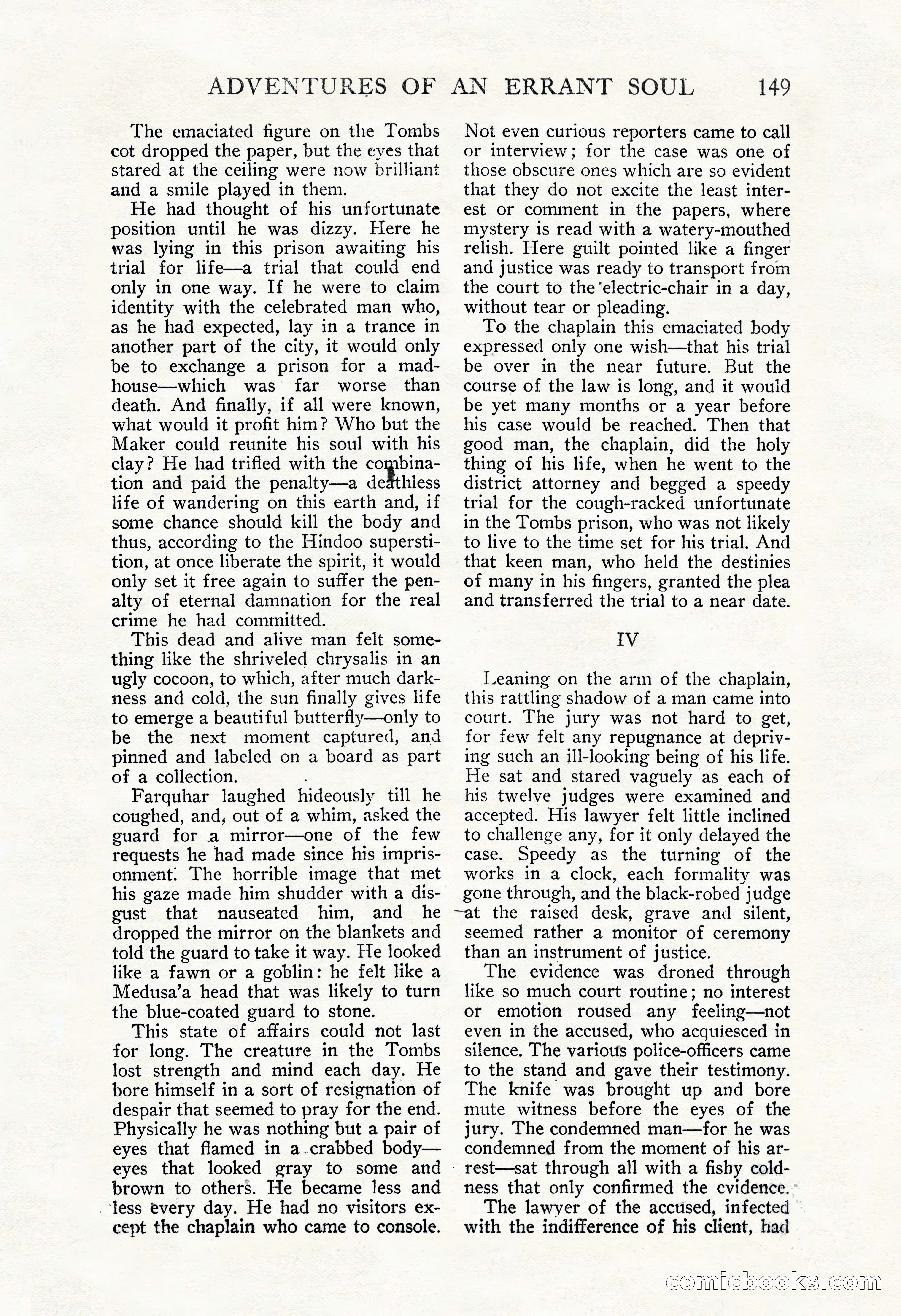 The Blue Book Magazine, November 1909 — page 153 of 254