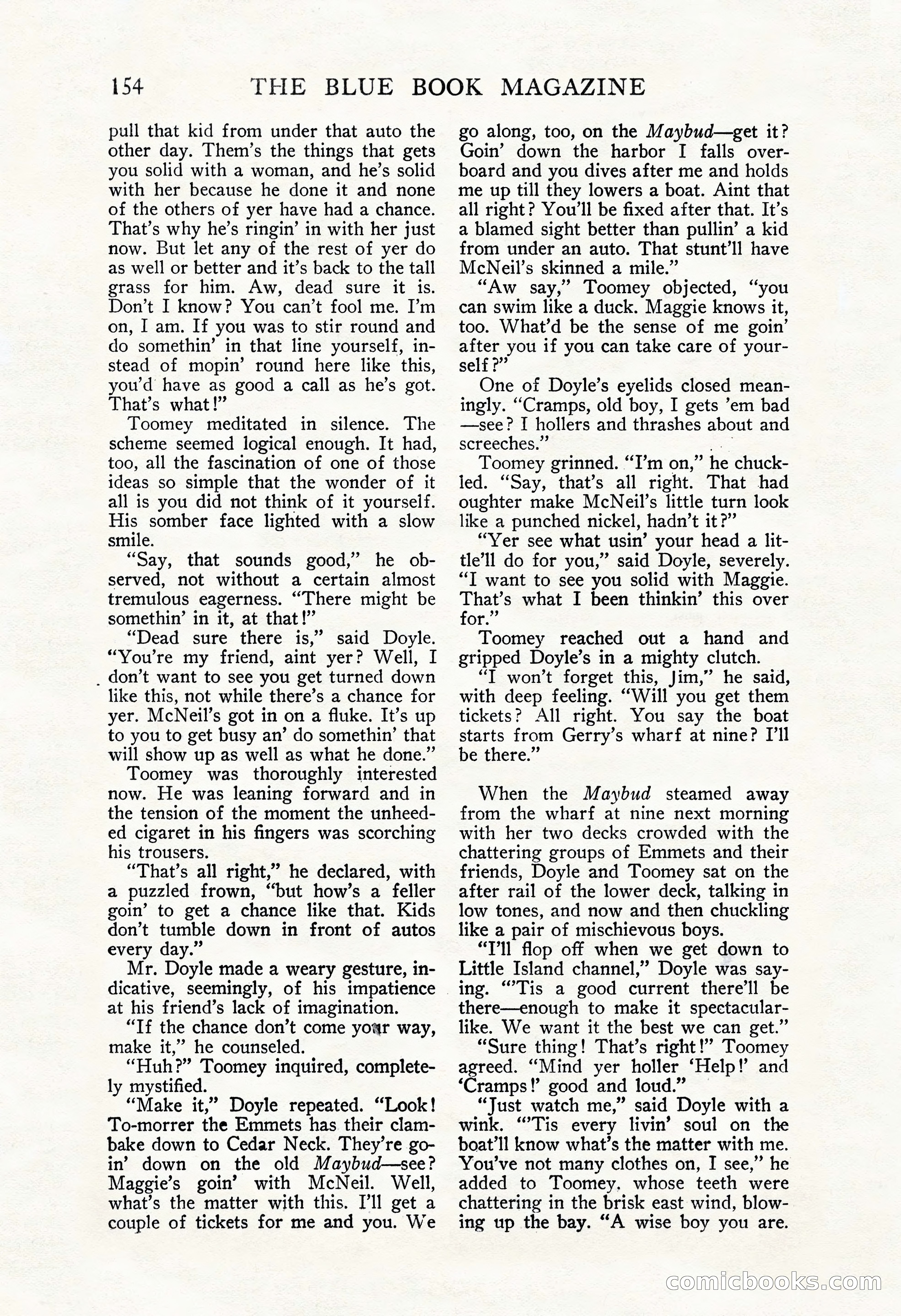 The Blue Book Magazine, November 1909 — page 158 of 254