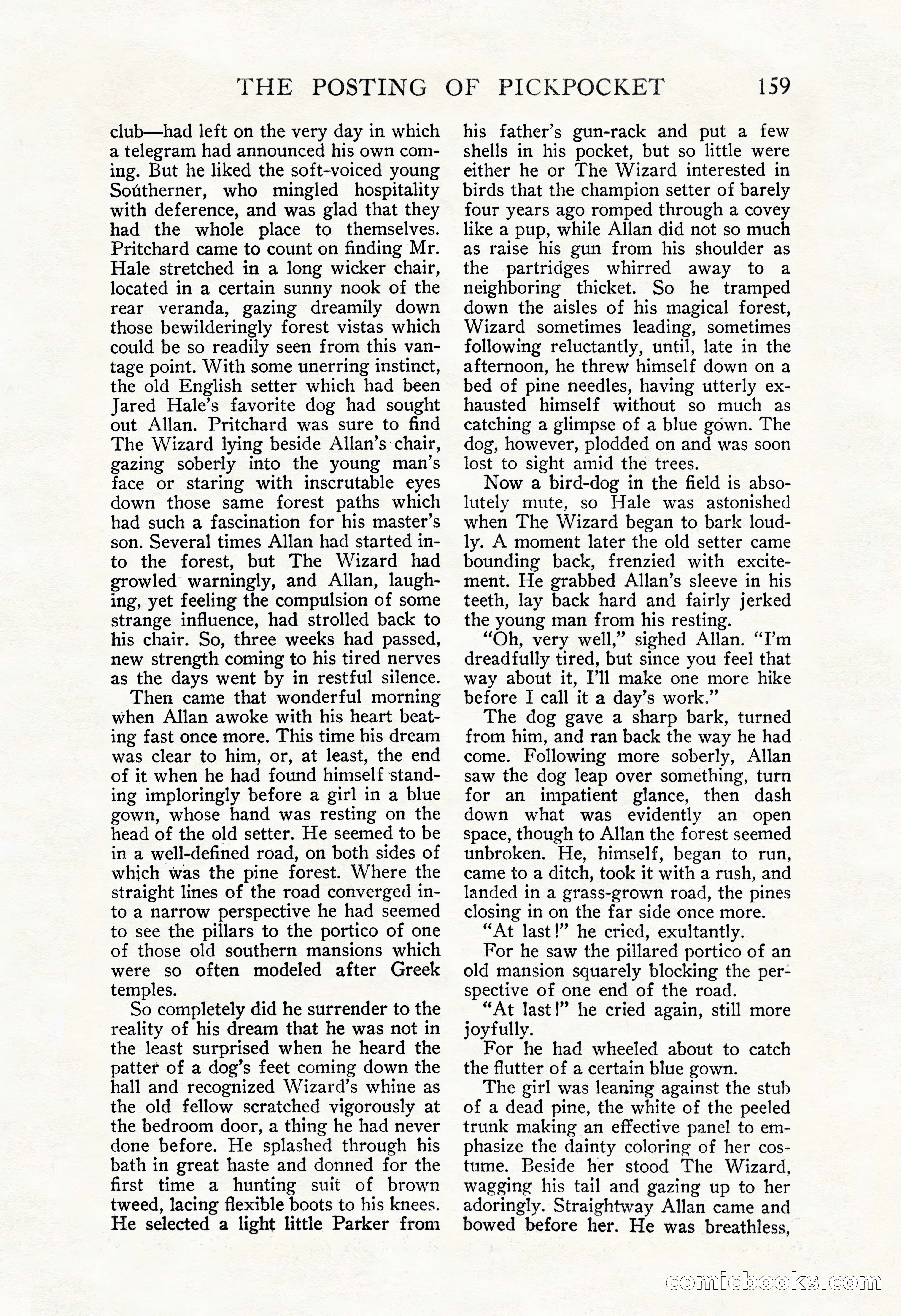 The Blue Book Magazine, November 1909 — page 163 of 254