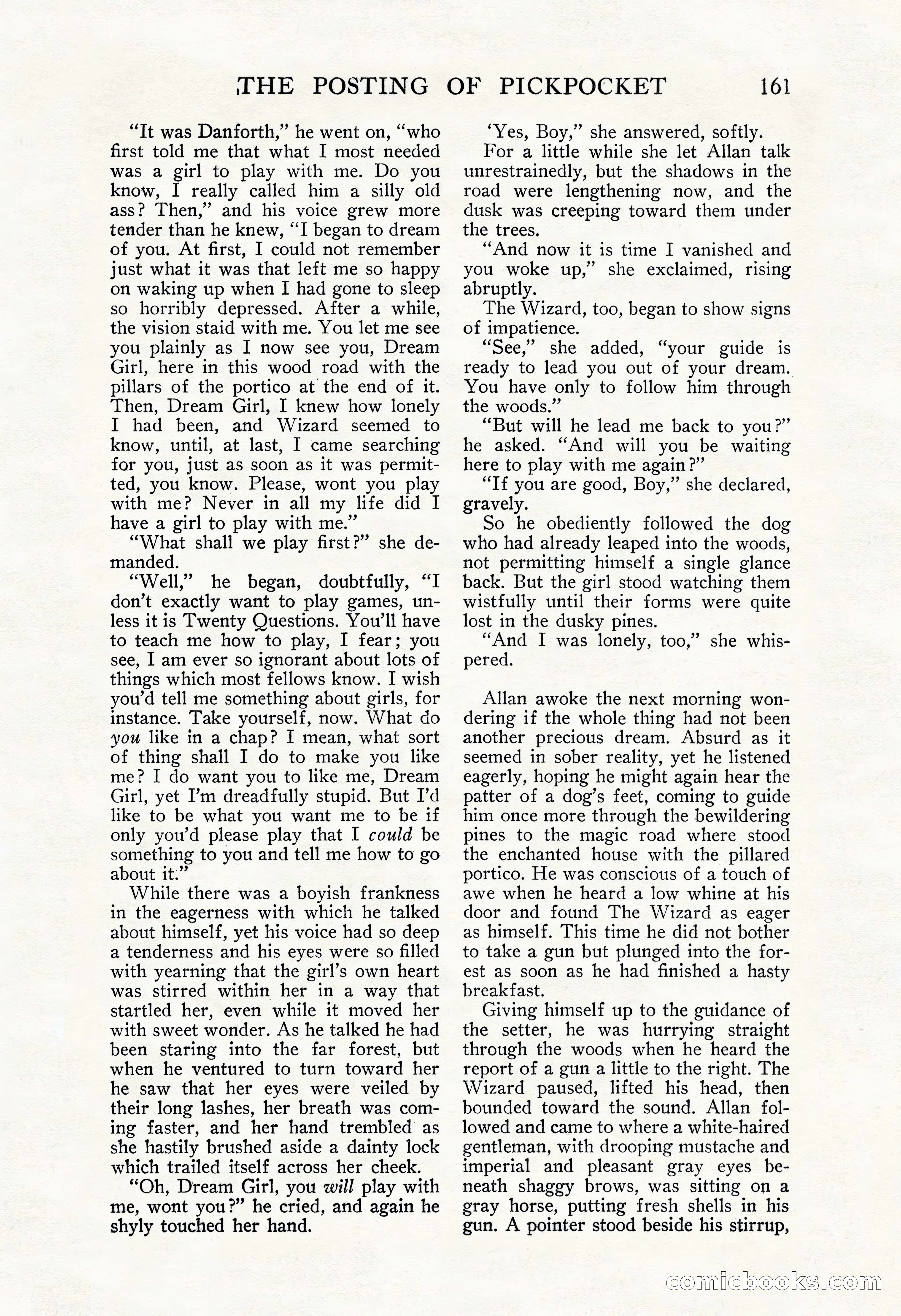 The Blue Book Magazine, November 1909 — page 165 of 254