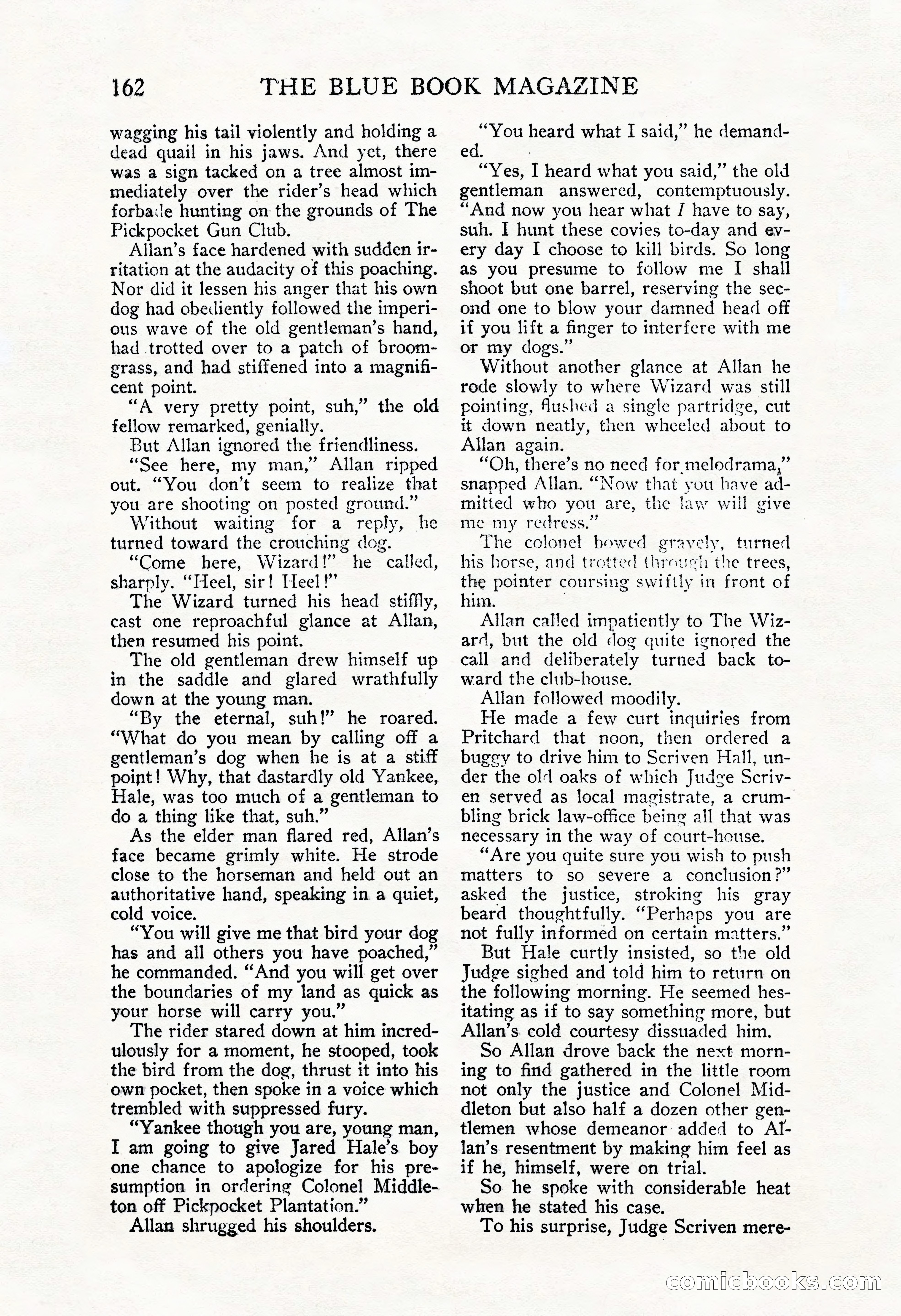 The Blue Book Magazine, November 1909 — page 166 of 254