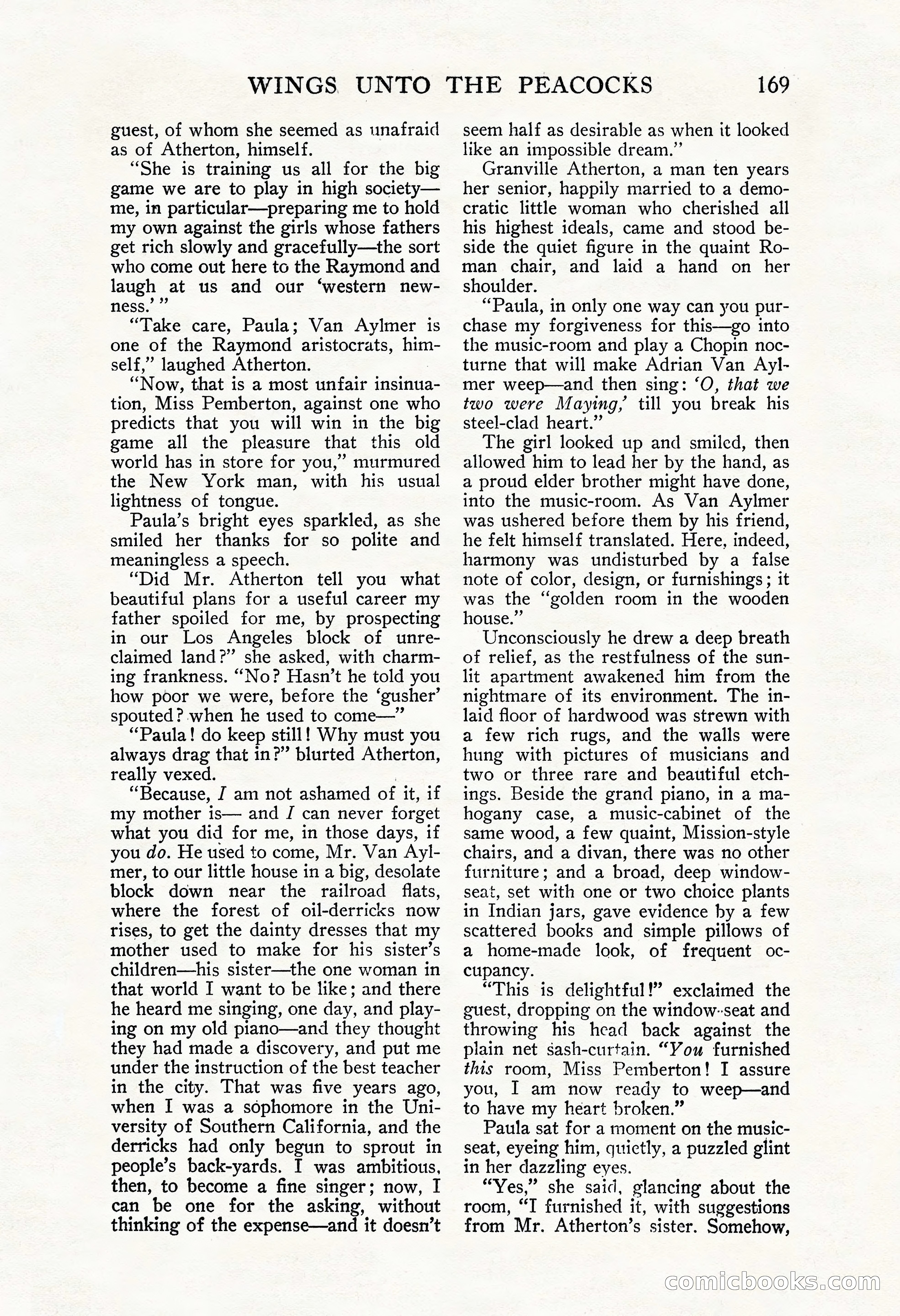 The Blue Book Magazine, November 1909 — page 173 of 254