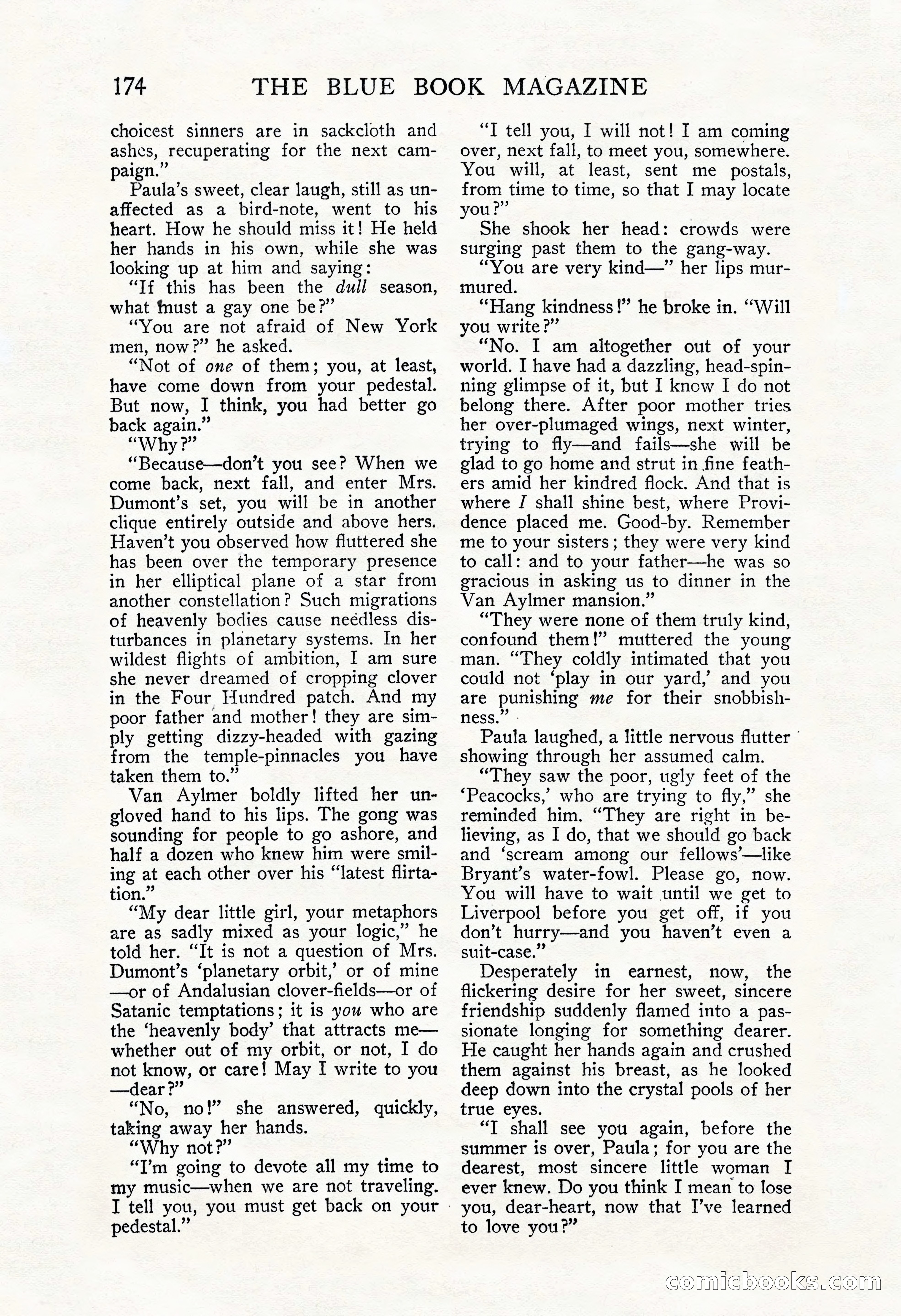 The Blue Book Magazine, November 1909 — page 178 of 254