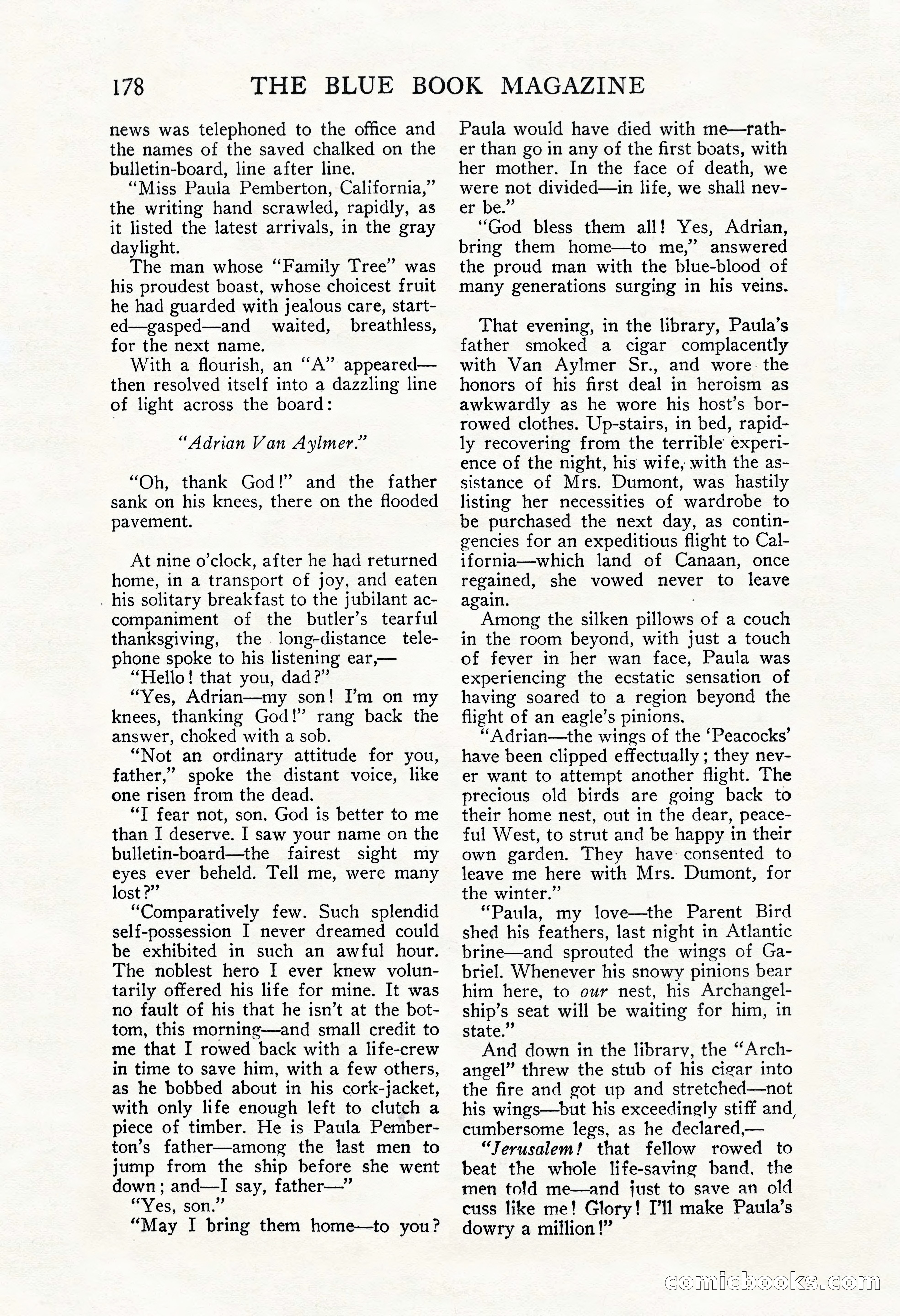 The Blue Book Magazine, November 1909 — page 182 of 254