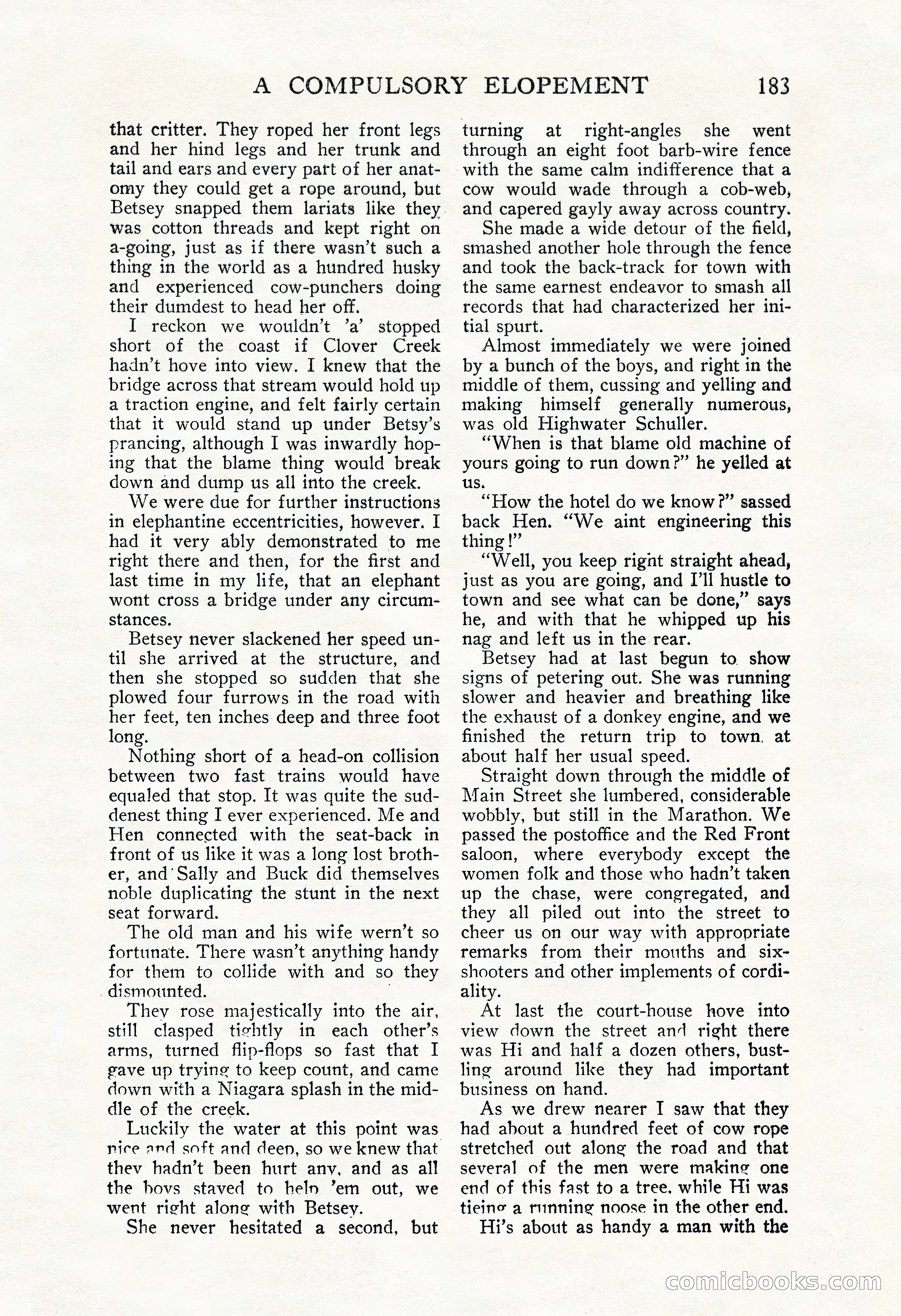 The Blue Book Magazine, November 1909 — page 187 of 254